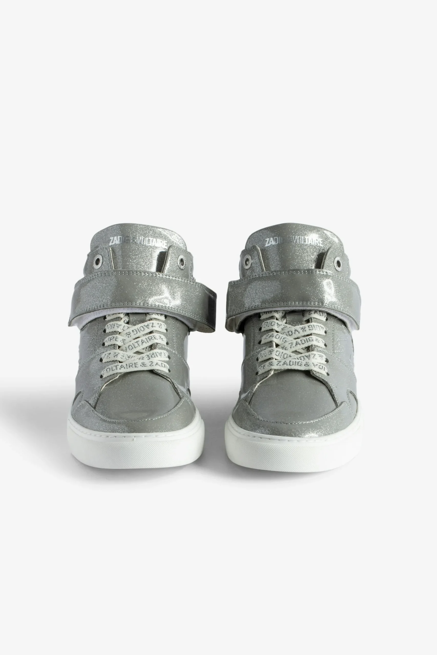 Formateurs^Zadig & Voltaire Baskets Brevetees Zv1747 Mid Flash Infinity