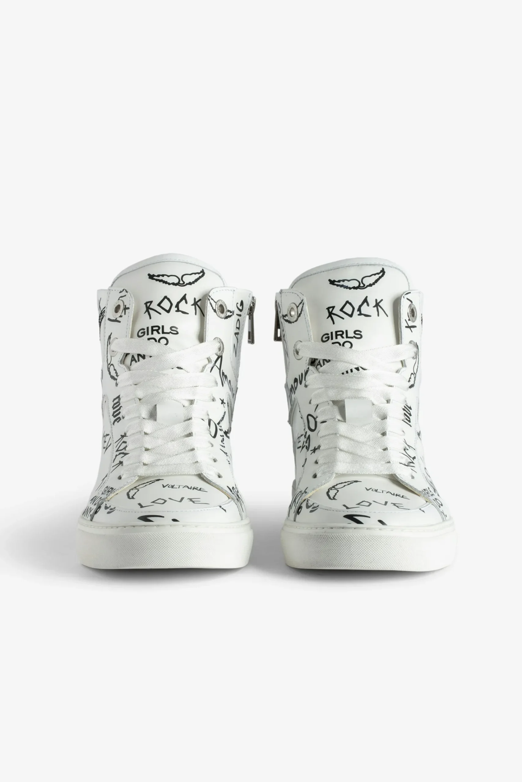 Formateurs^Zadig & Voltaire Baskets Montantes Zv1747 High Flash