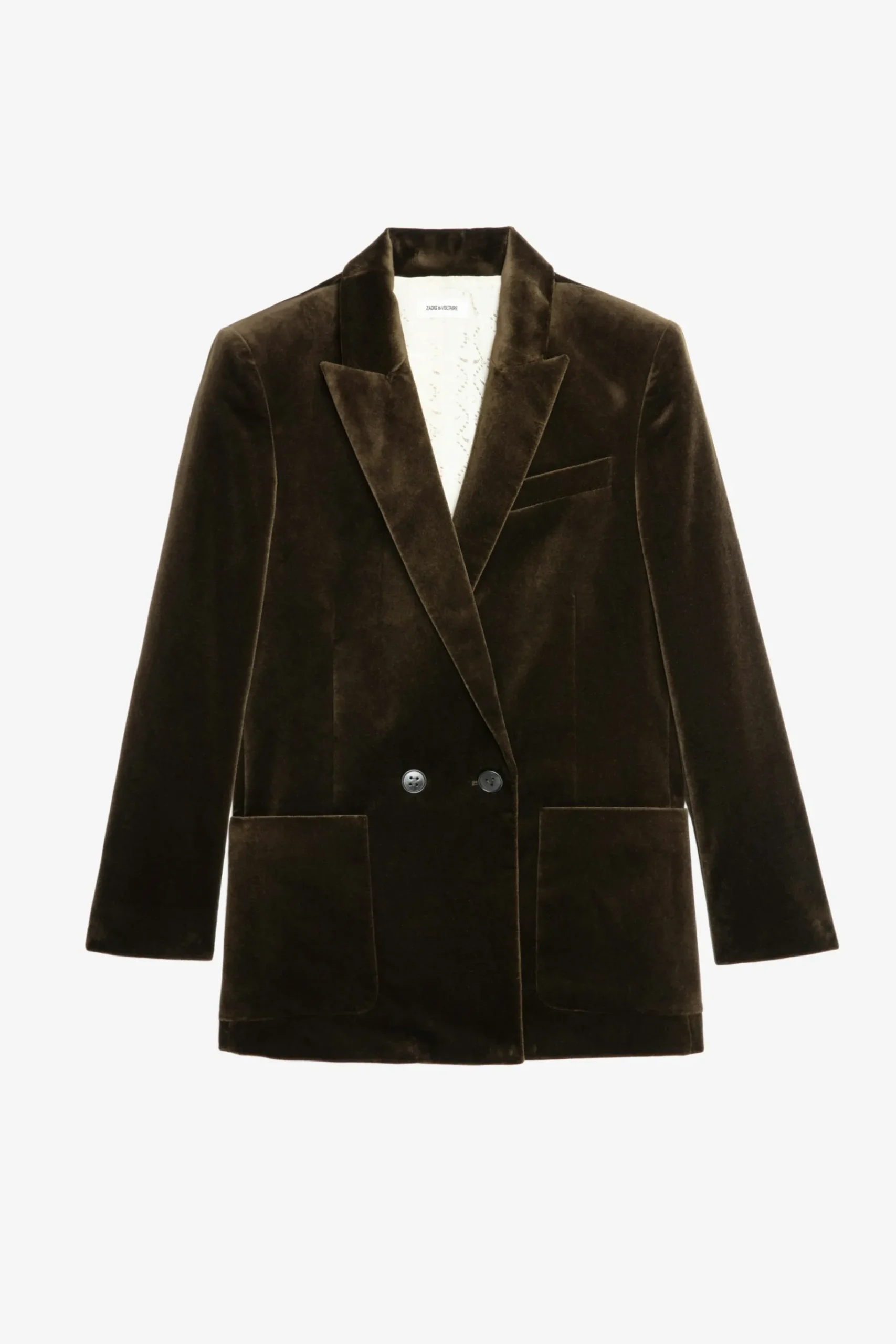Vestes^Zadig & Voltaire Blazer En Velours Visko