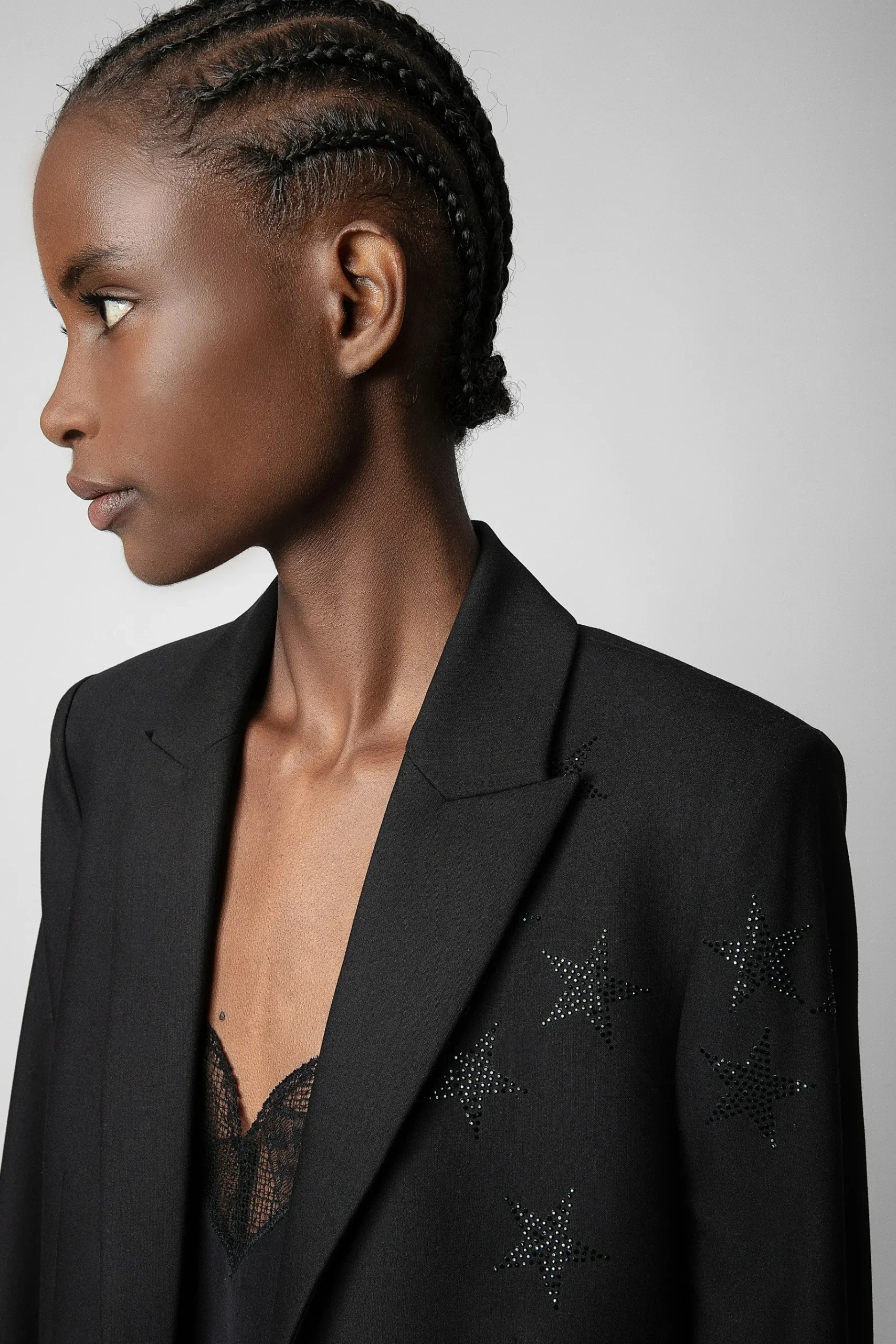 Costumes^Zadig & Voltaire Blazer Etoile Strass Viva
