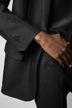 Costumes^Zadig & Voltaire Blazer Etoile Strass Viva