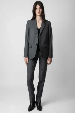 Costumes^Zadig & Voltaire Blazer Vanille Zadig