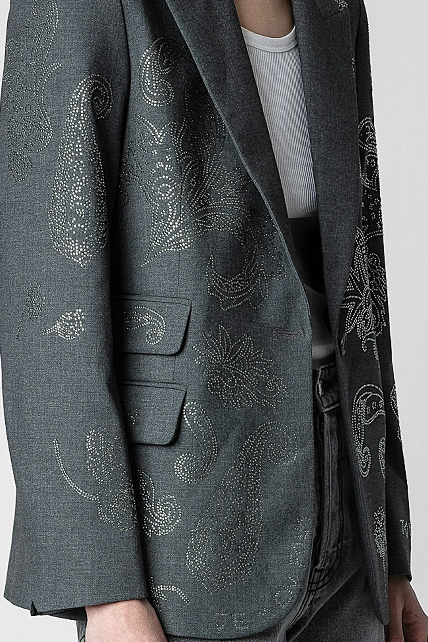 Vestes^Zadig & Voltaire Blazer Venus Strass