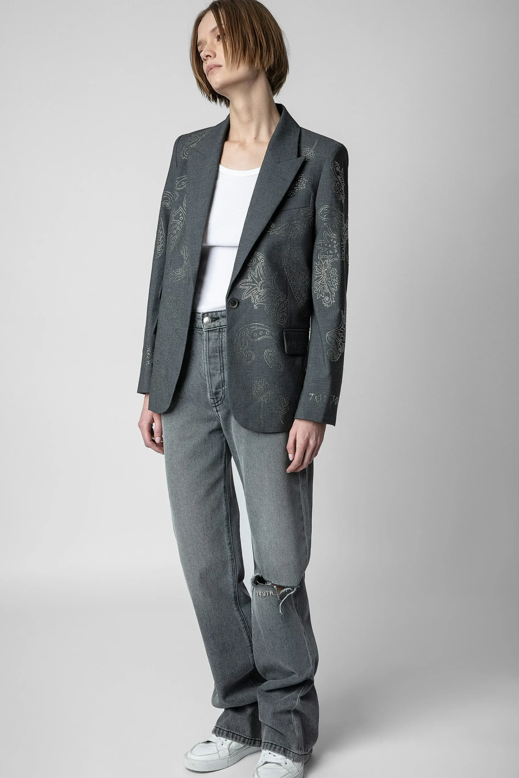 Vestes^Zadig & Voltaire Blazer Venus Strass