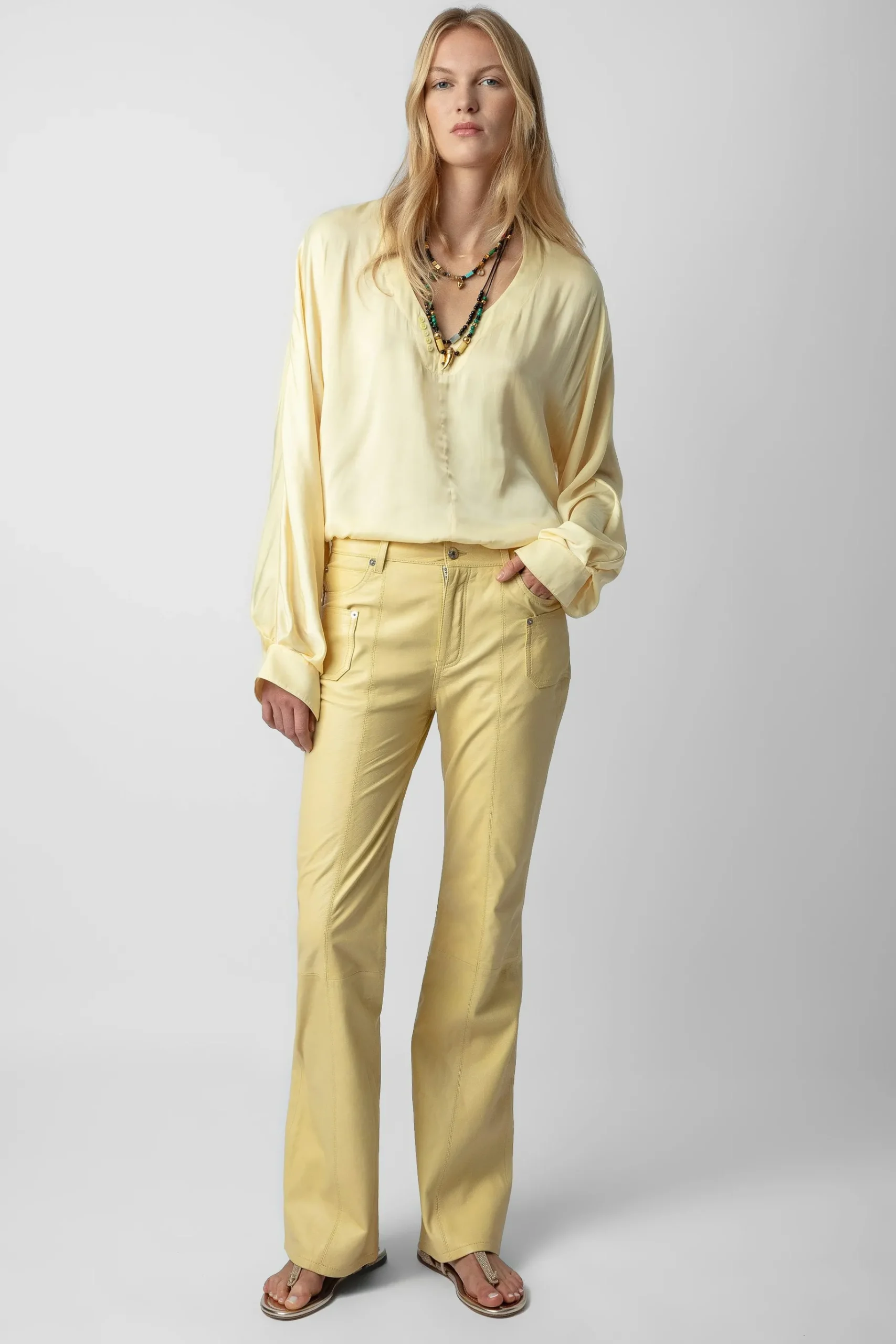 Chemises Et Hauts^Zadig & Voltaire Blouse En Satin Tonastir