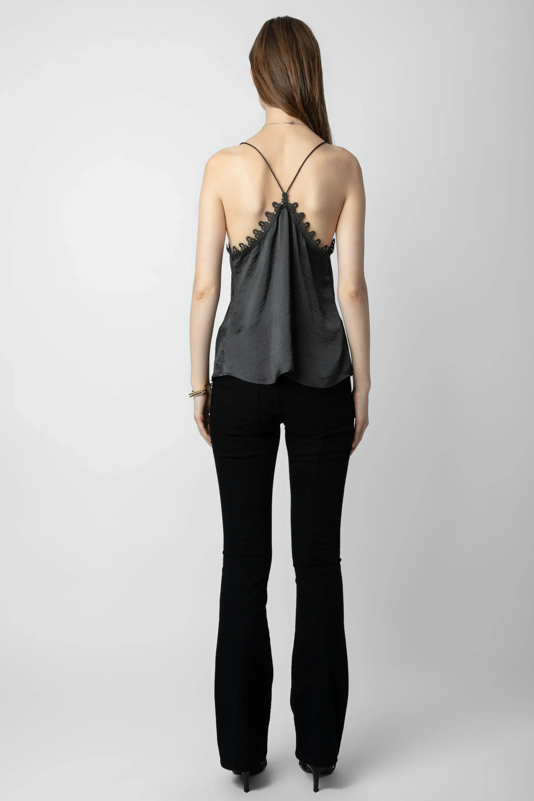Chemises Et Hauts^Zadig & Voltaire Caraco En Satin Chrisa