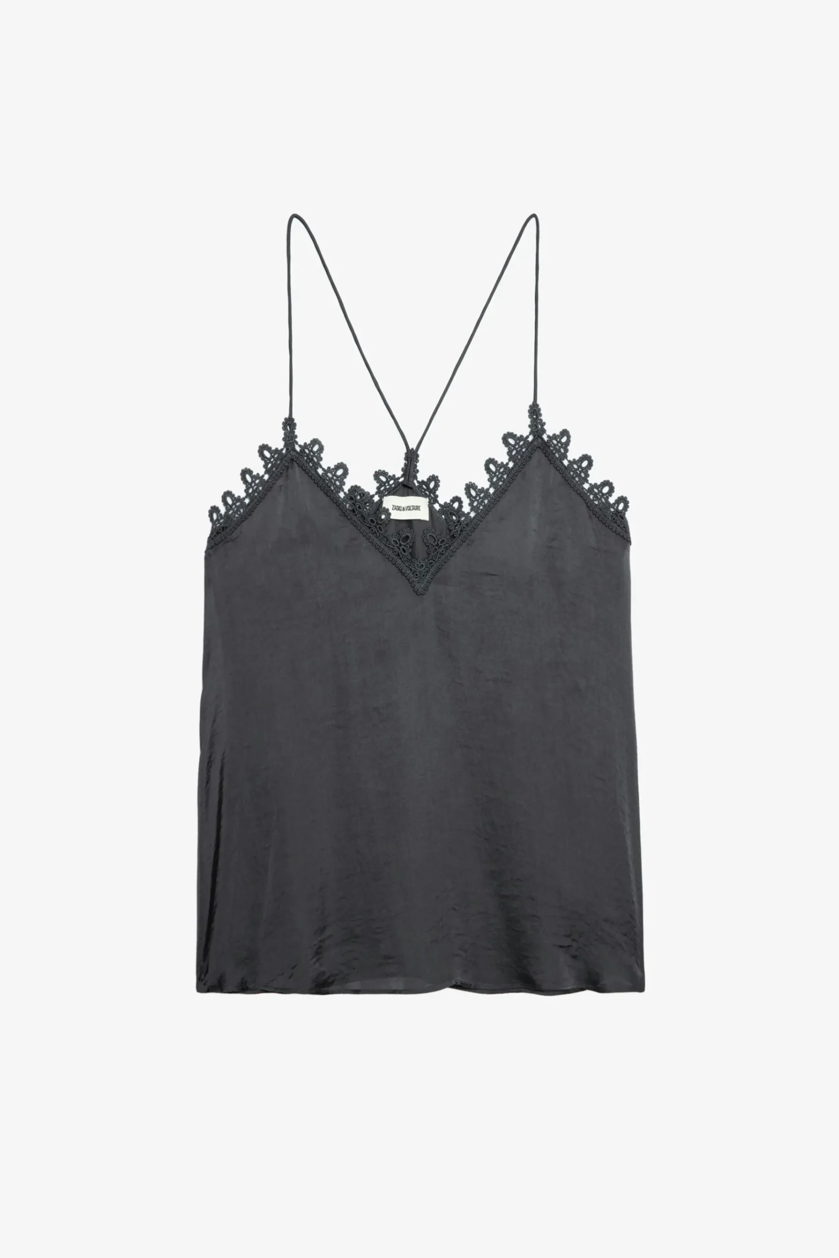 Chemises Et Hauts^Zadig & Voltaire Caraco En Satin Chrisa