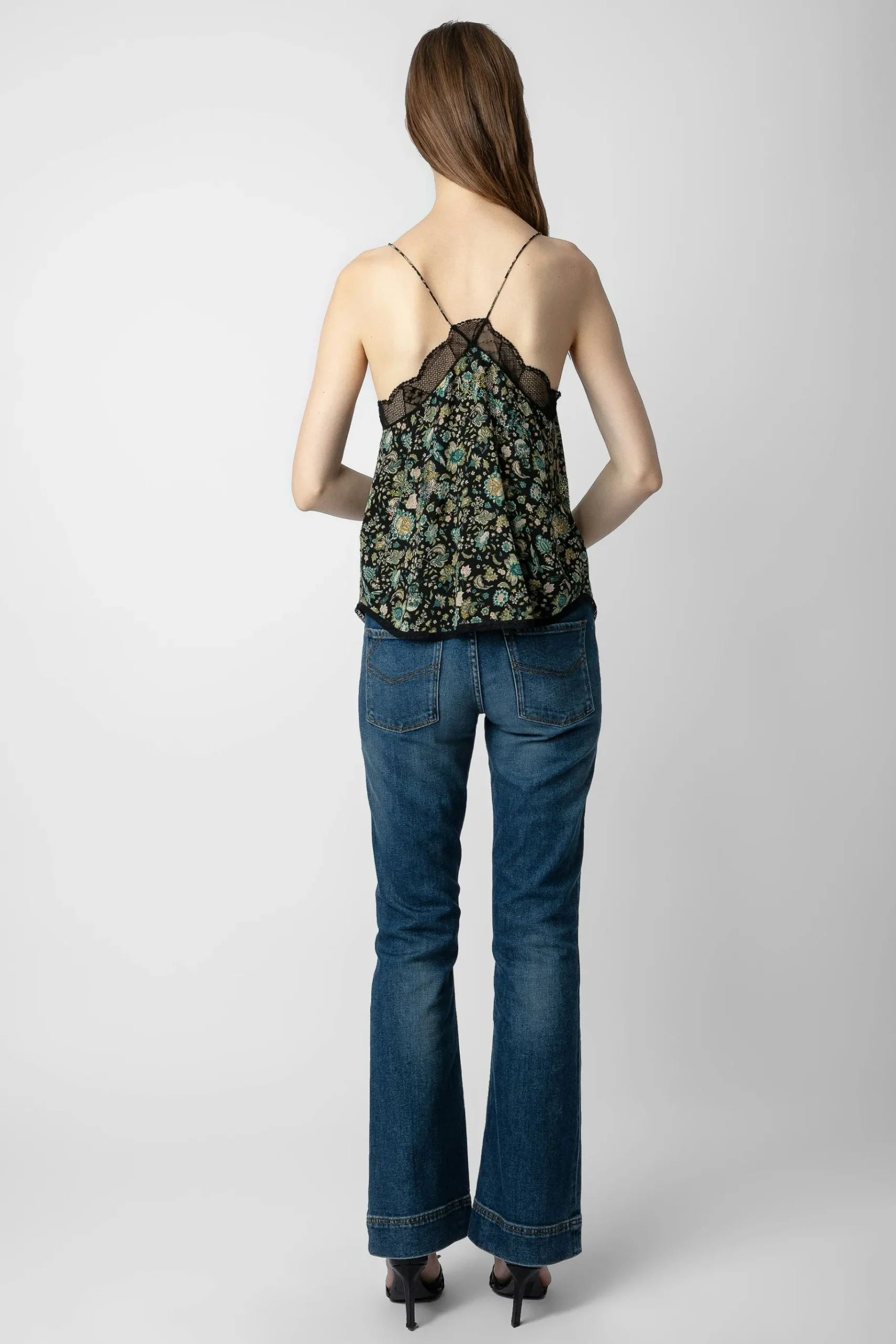 Chemises Et Hauts^Zadig & Voltaire Caraco En Soie A Strass Christy