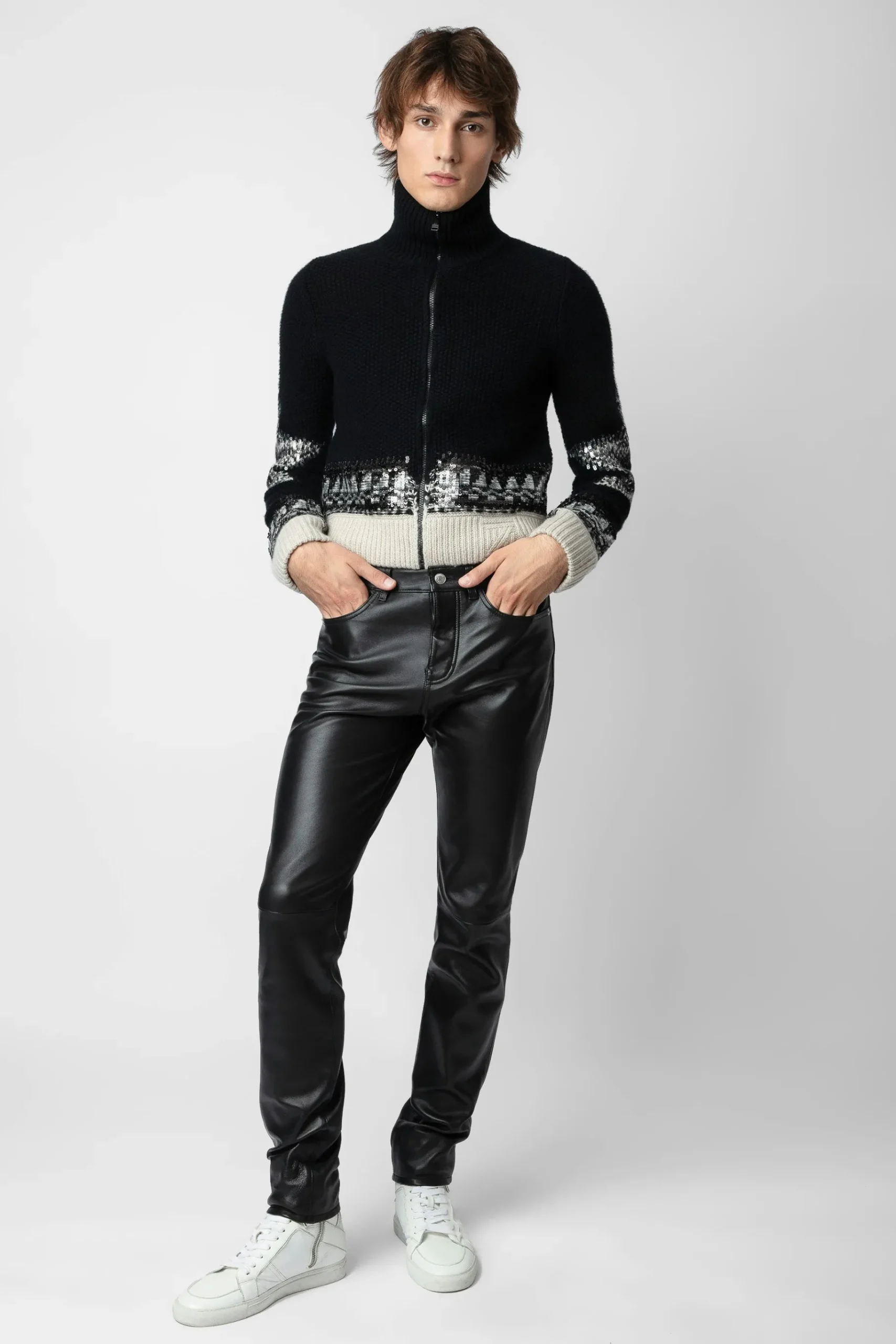 Unisexe^Zadig & Voltaire Cardigan En Cachemire A Paillettes Christa