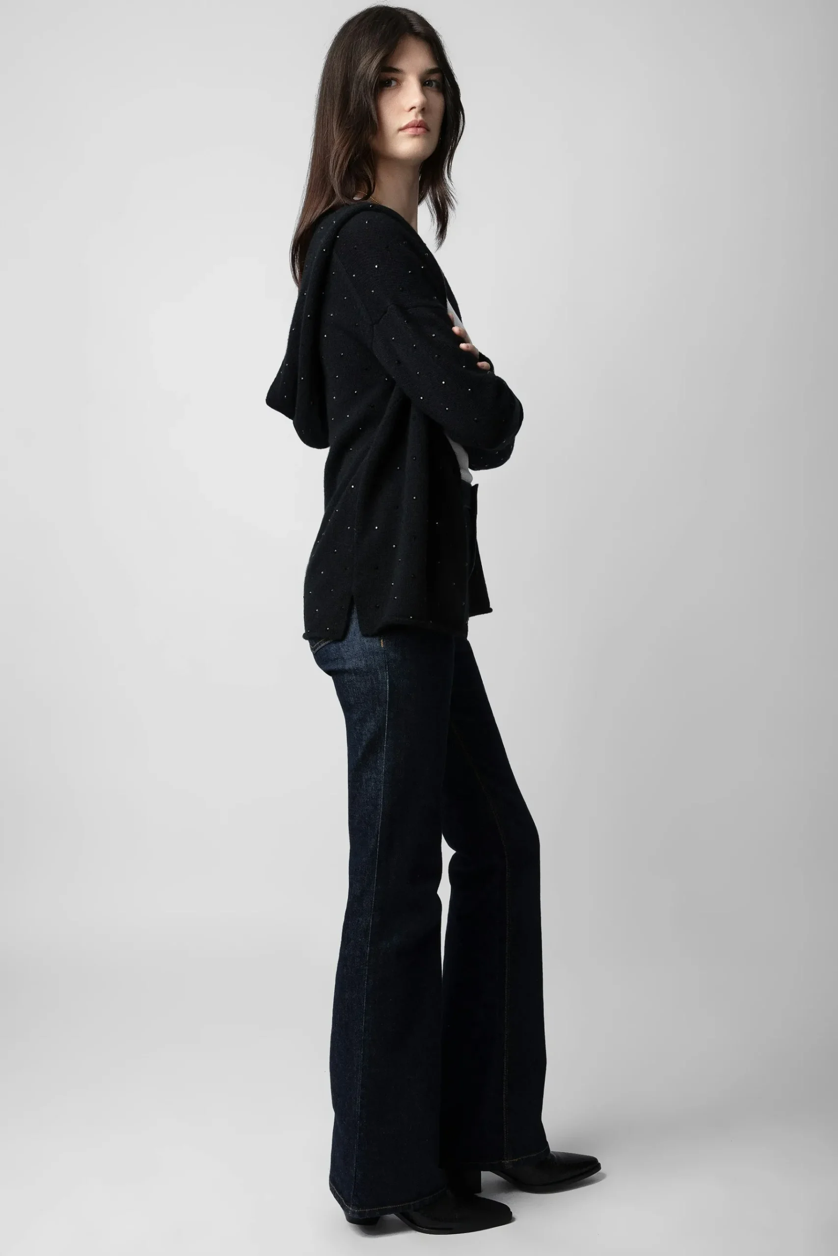 Pulls Et Gilets^Zadig & Voltaire Cardigan En Cachemire A Strass Cosany