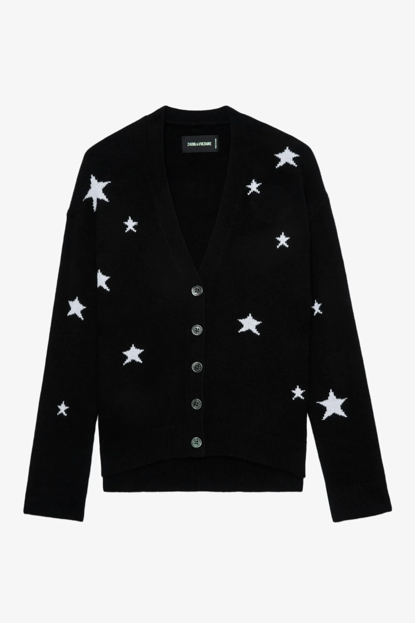 Pulls Et Gilets^Zadig & Voltaire Cardigan En Cachemire Etoiles Mirka