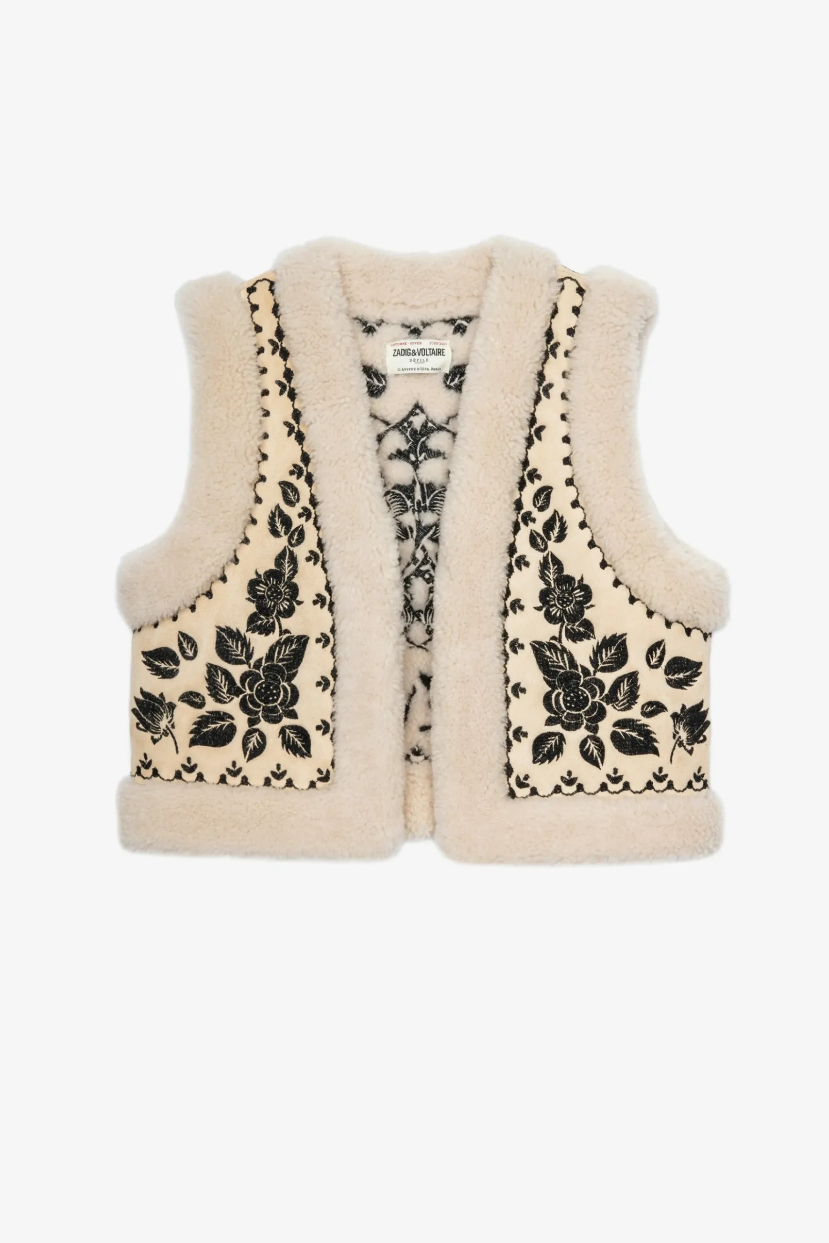 Manteaux Et Vestes^Zadig & Voltaire Cardigan Feti En Peau De Mouton