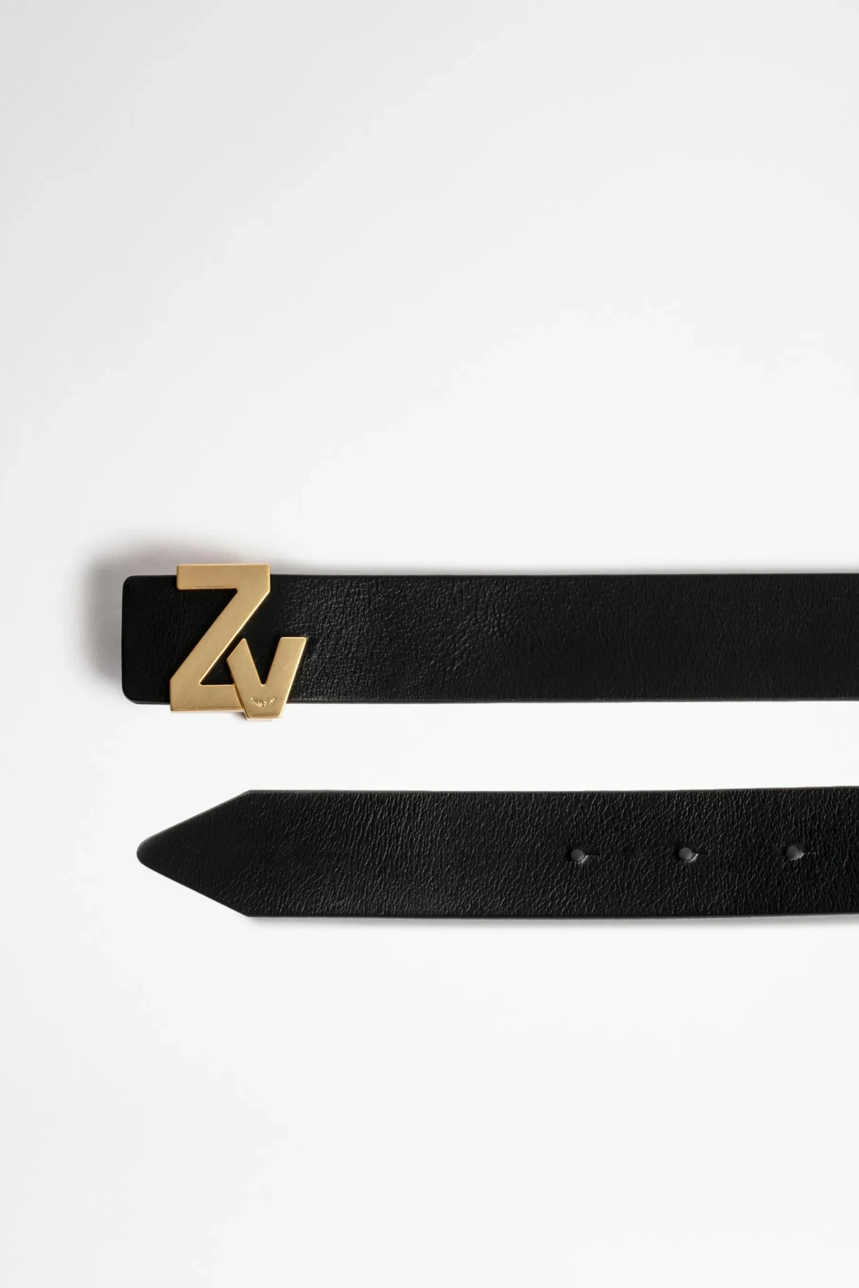 Ceintures^Zadig & Voltaire Ceinture La Mini Ceinture Zv Initiale