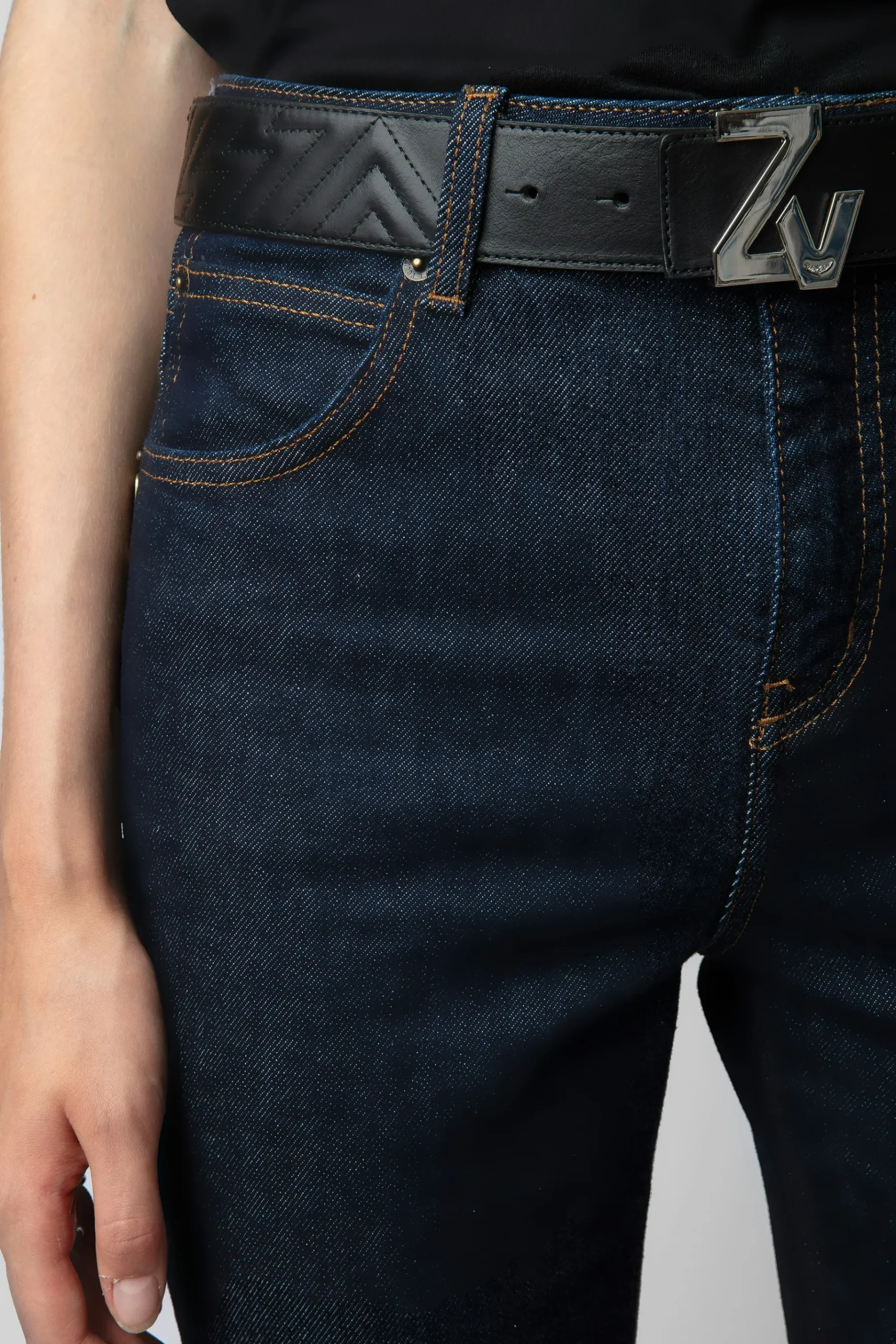 Ceintures^Zadig & Voltaire Ceinture Zv Initiale La Best