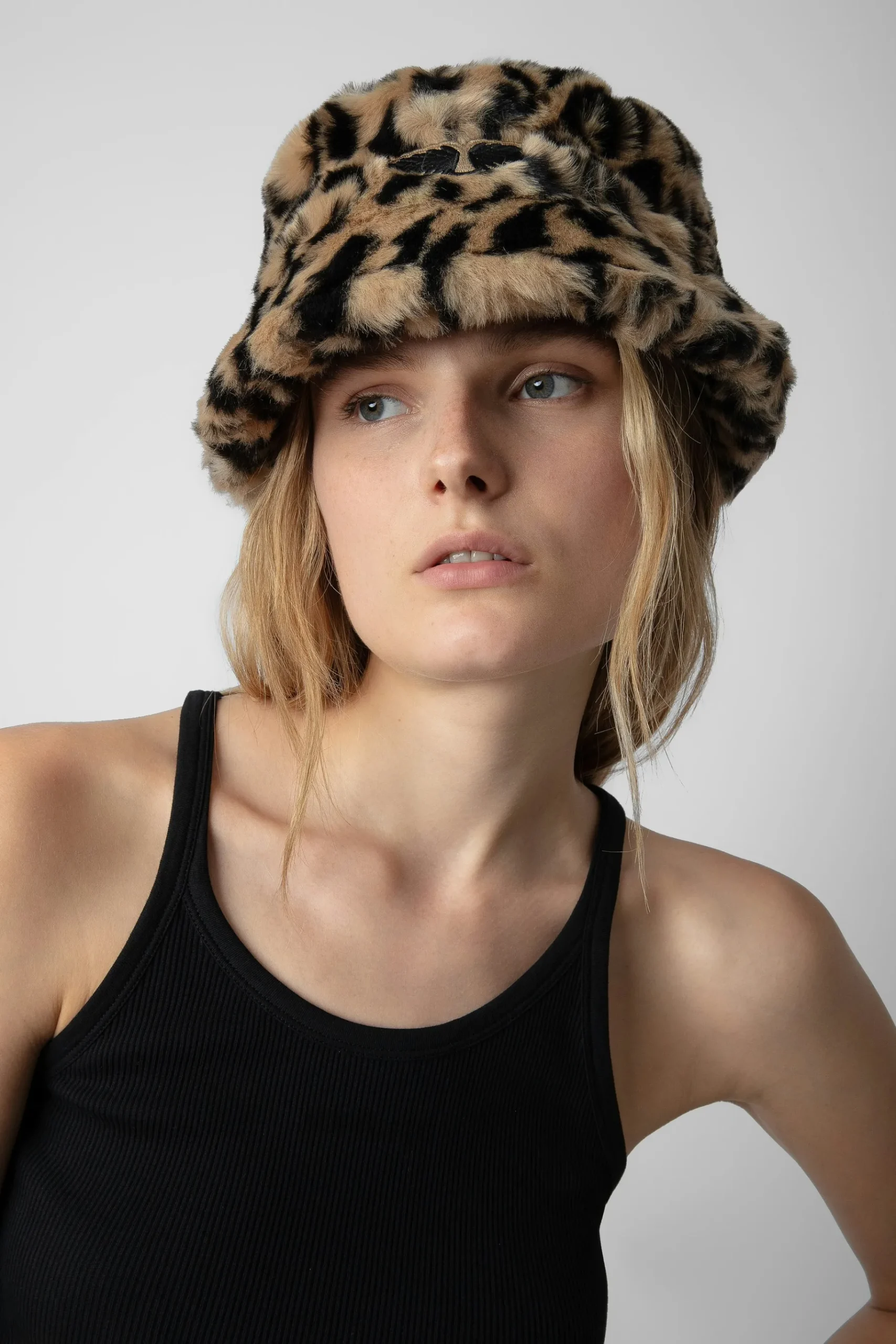 Casquettes Et Chapeaux^Zadig & Voltaire Chapeau Bob Leopard Sauvage