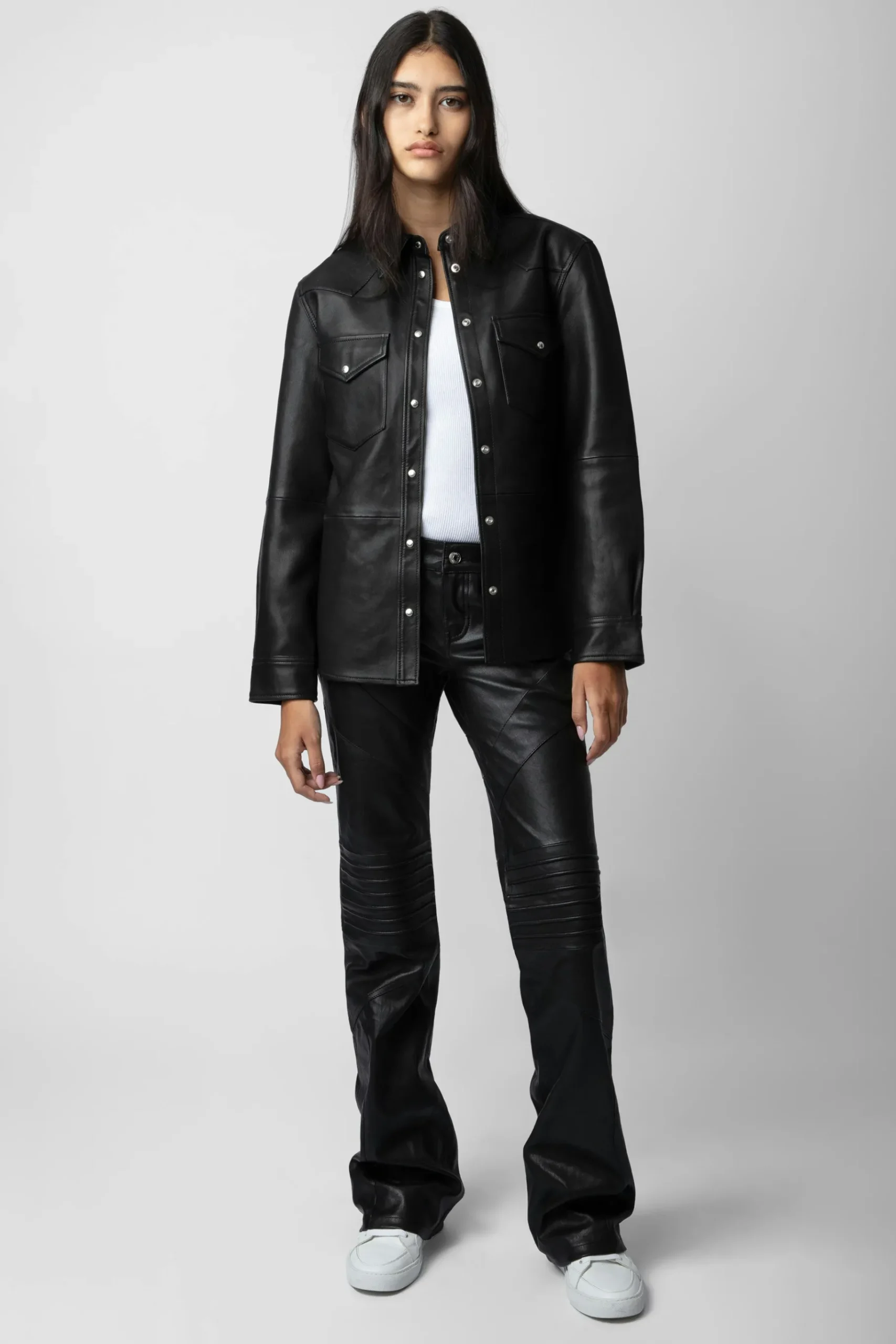 Chemises Et Hauts^Zadig & Voltaire Chemise En Cuir Thelma