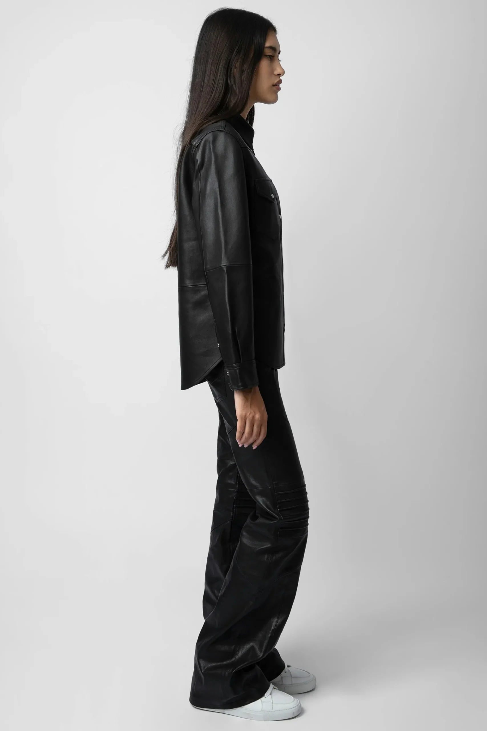 Chemises Et Hauts^Zadig & Voltaire Chemise En Cuir Thelma