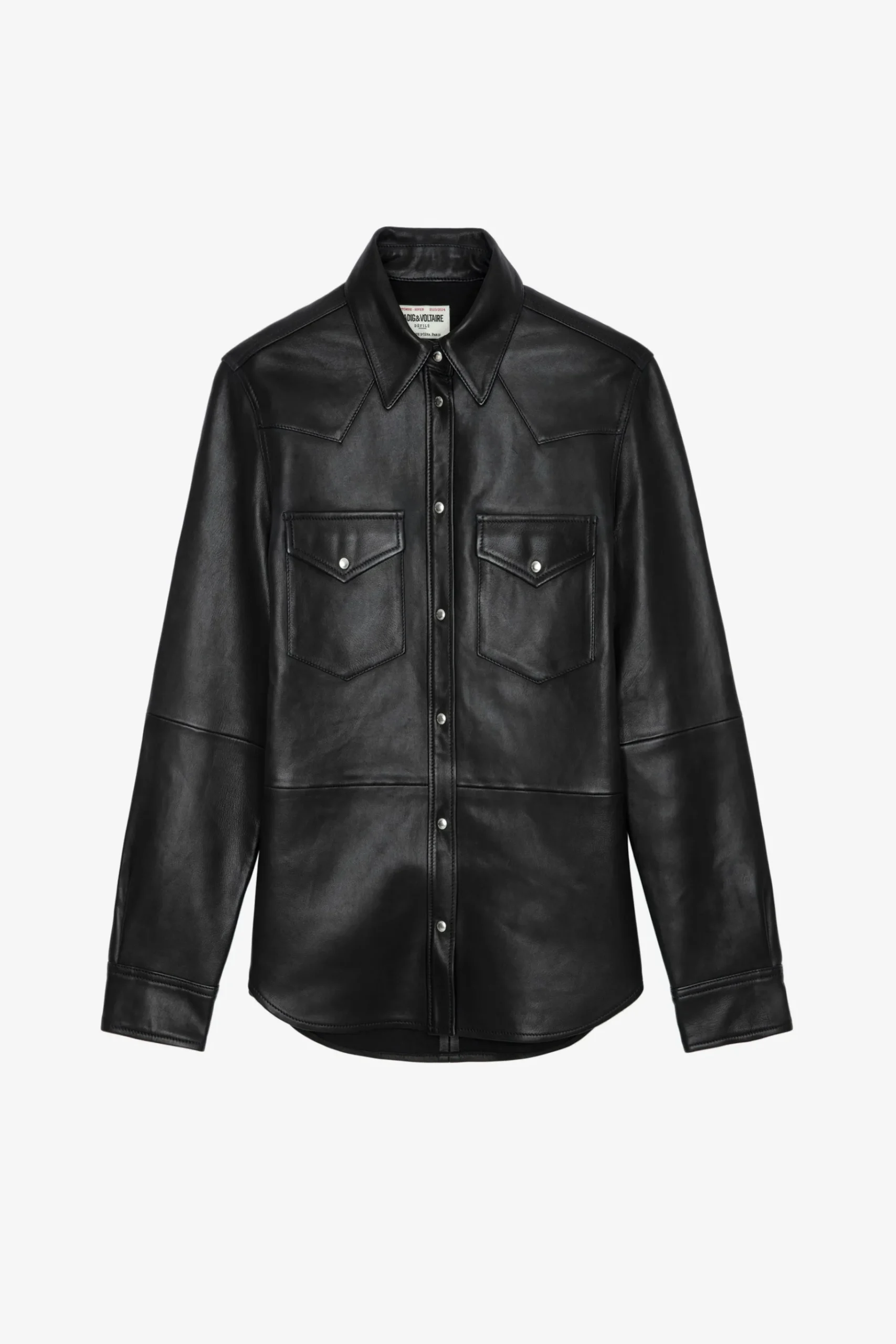 Chemises Et Hauts^Zadig & Voltaire Chemise En Cuir Thelma