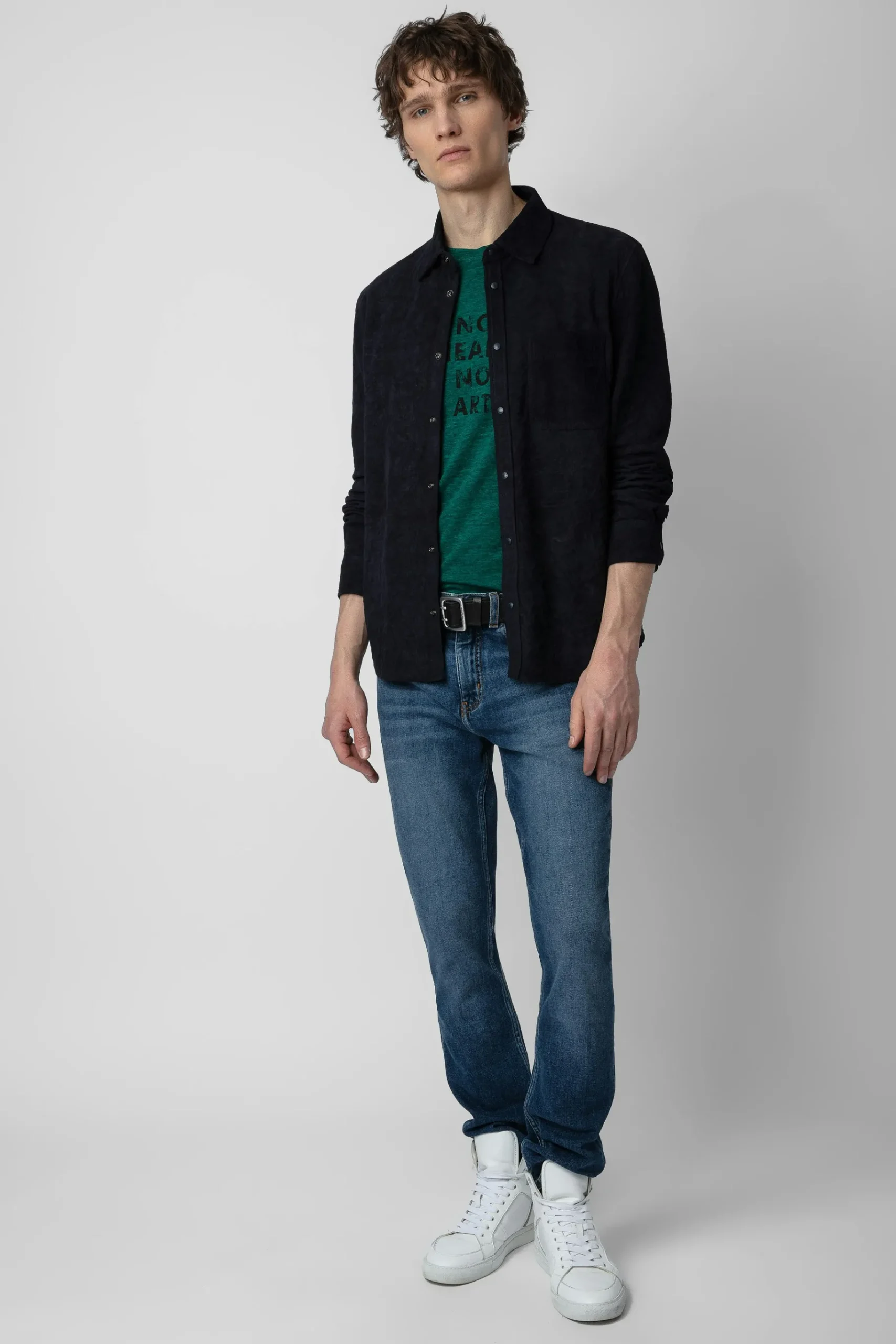 Chemises^Zadig & Voltaire Chemise En Daim Serge