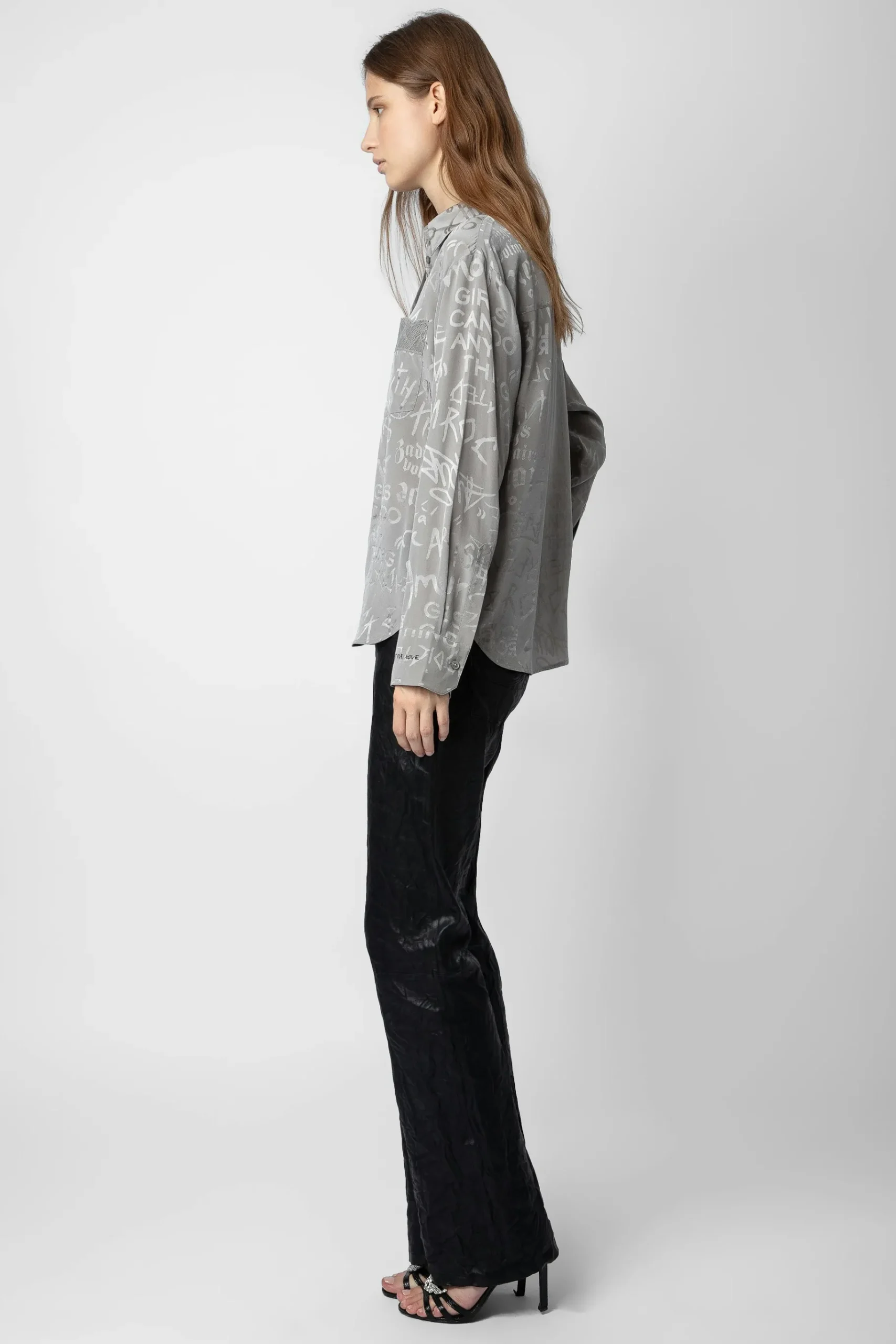 Chemises Et Hauts^Zadig & Voltaire Chemise En Soie Jacquard Morning