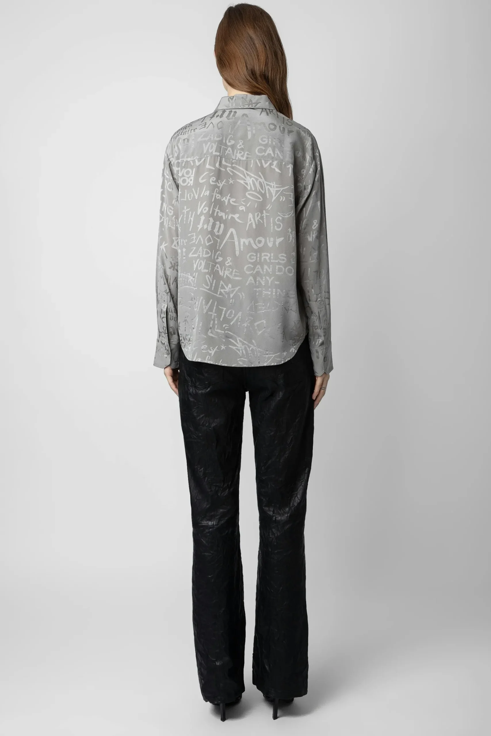 Chemises Et Hauts^Zadig & Voltaire Chemise En Soie Jacquard Morning