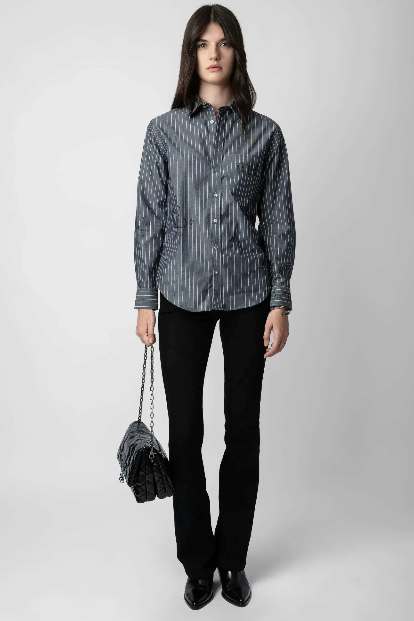 Chemises Et Hauts^Zadig & Voltaire Chemise Taskiz Diamantee