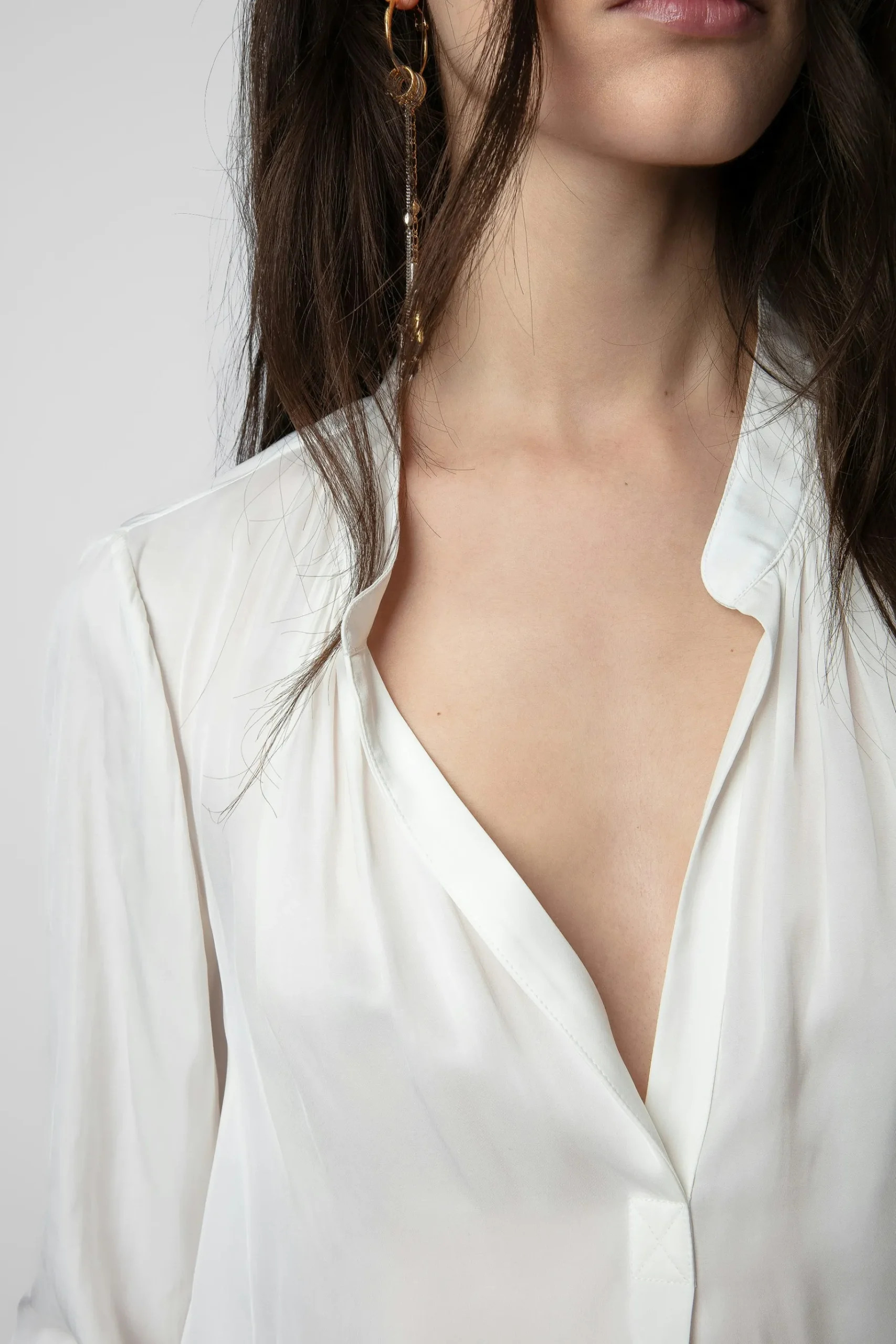 Chemises Et Hauts^Zadig & Voltaire Chemisier En Satin Tink