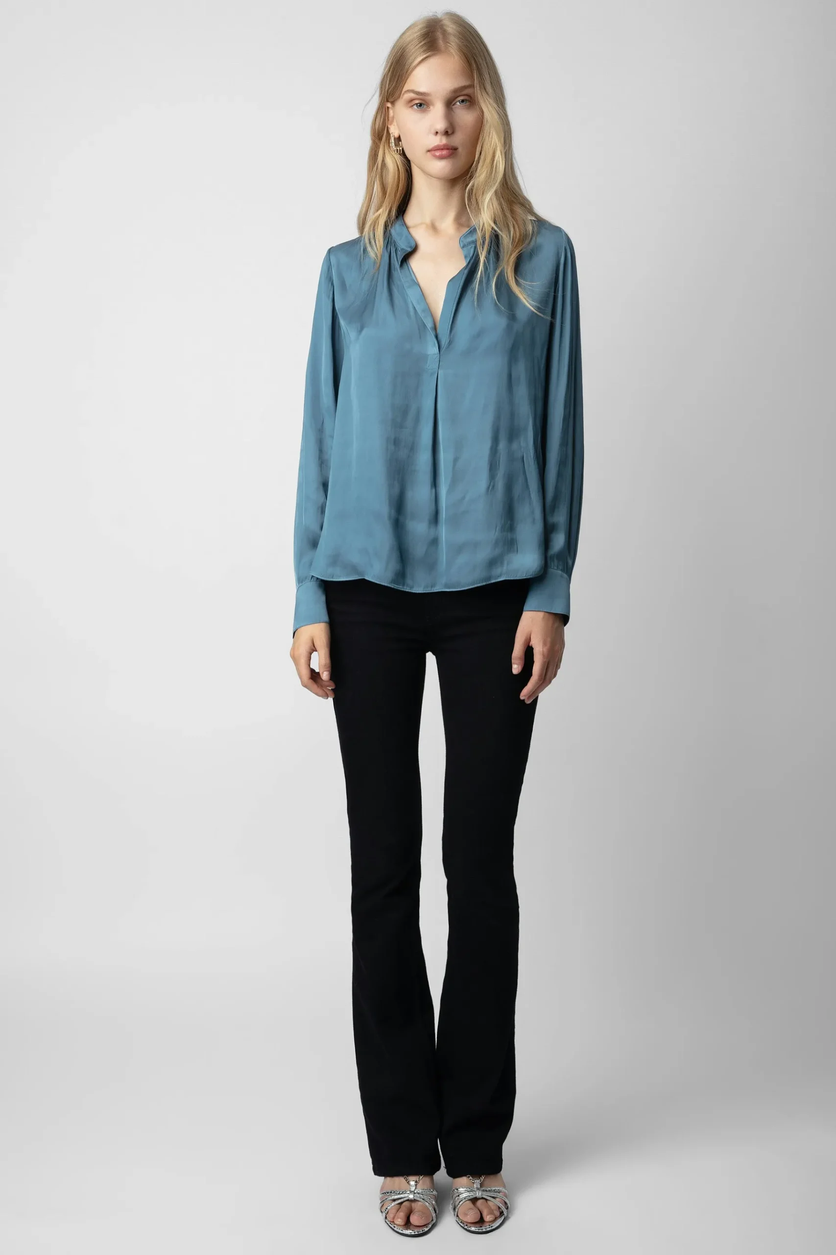 Chemises Et Hauts^Zadig & Voltaire Chemisier En Satin Tink