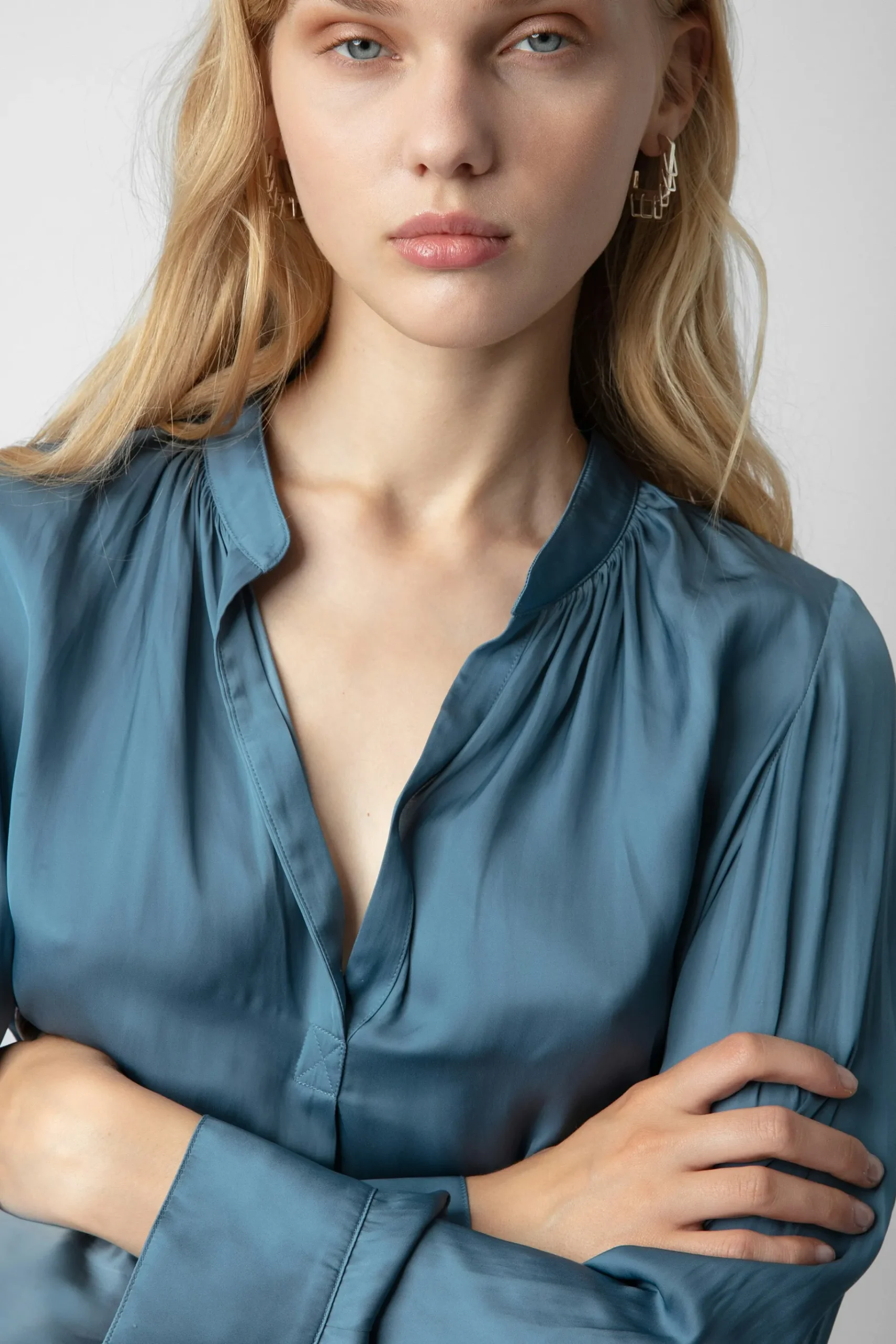 Chemises Et Hauts^Zadig & Voltaire Chemisier En Satin Tink
