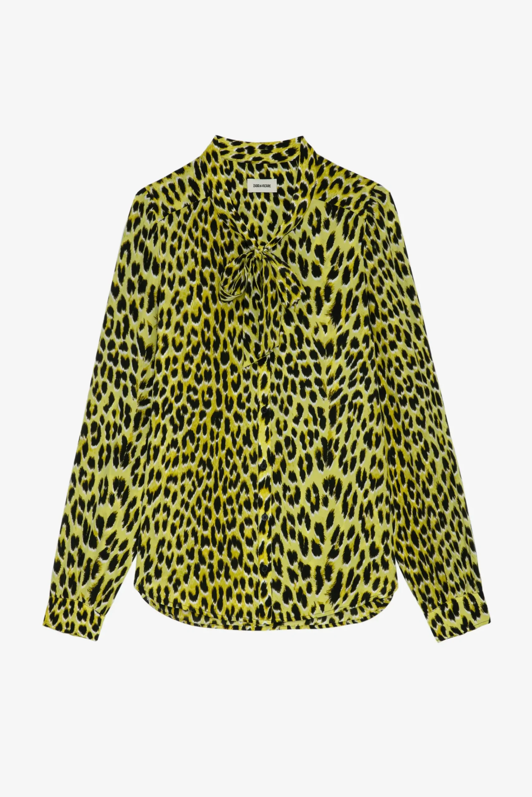 Chemises Et Hauts^Zadig & Voltaire Chemisier En Soie Leopard Taos