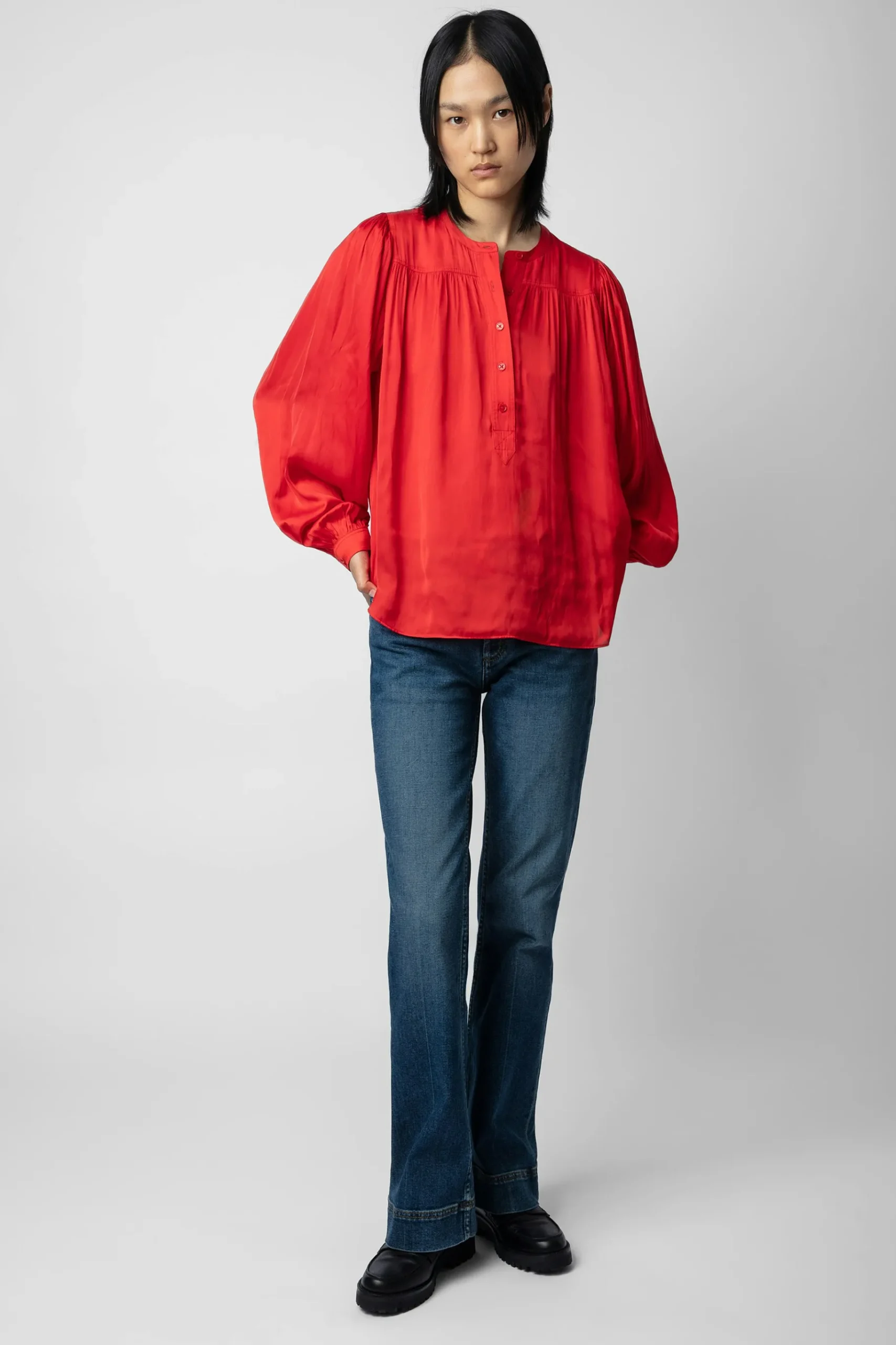 Chemises Et Hauts^Zadig & Voltaire Chemisier Tigy En Satin