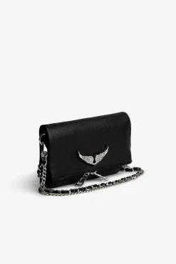 Mini-Sacs^Zadig & Voltaire Embrayage Swing Your Wings Rock Nano