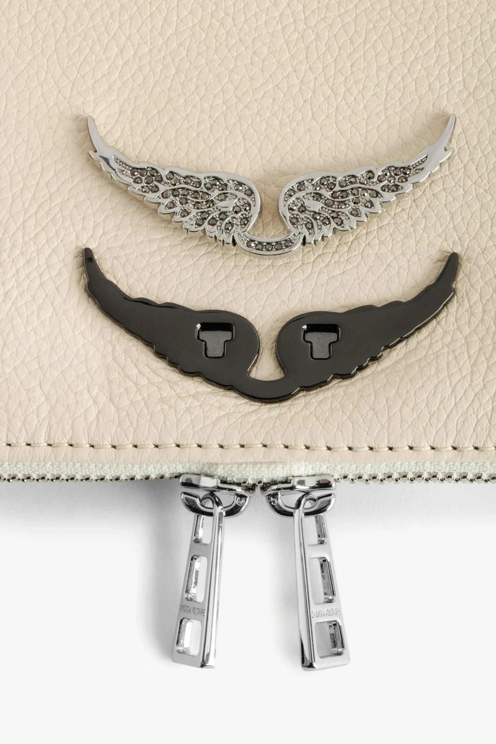 Mini-Sacs^Zadig & Voltaire Embrayage Swing Your Wings Rock Nano