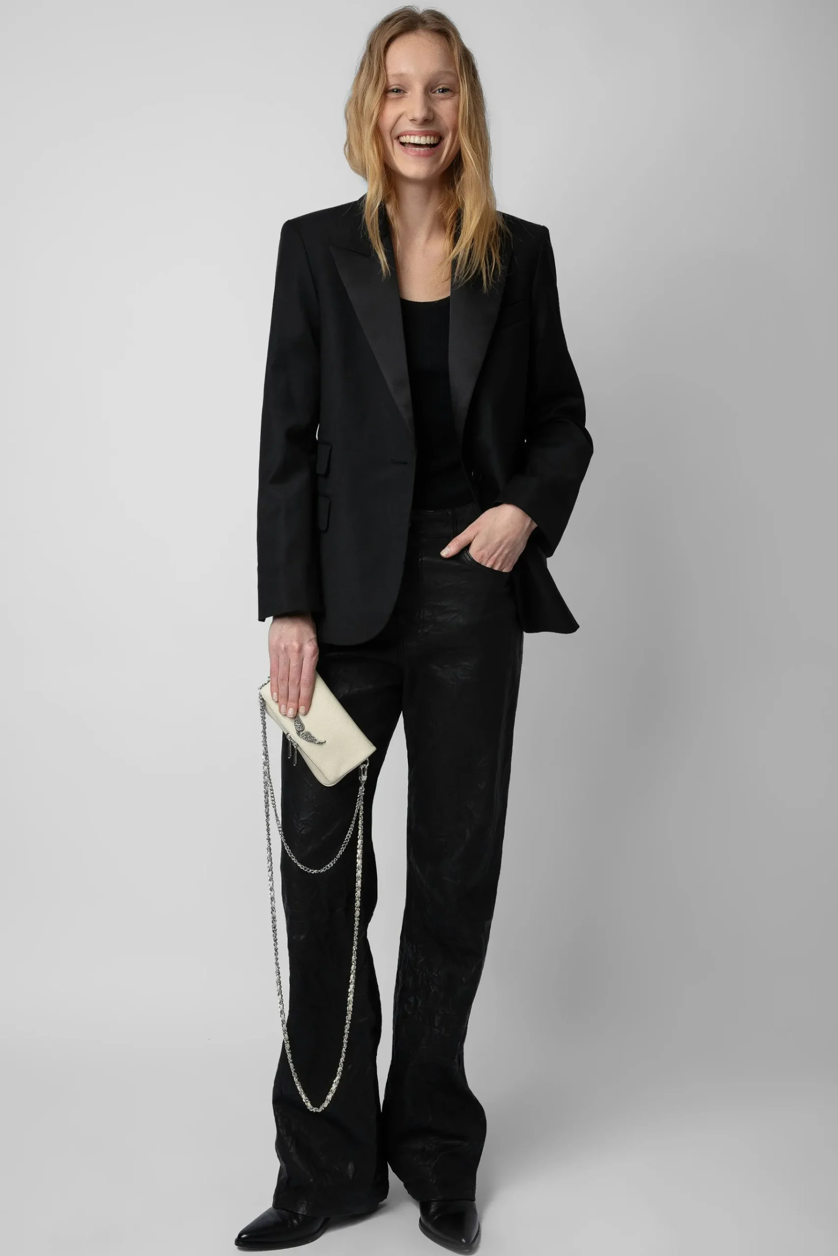 Mini-Sacs^Zadig & Voltaire Embrayage Swing Your Wings Rock Nano