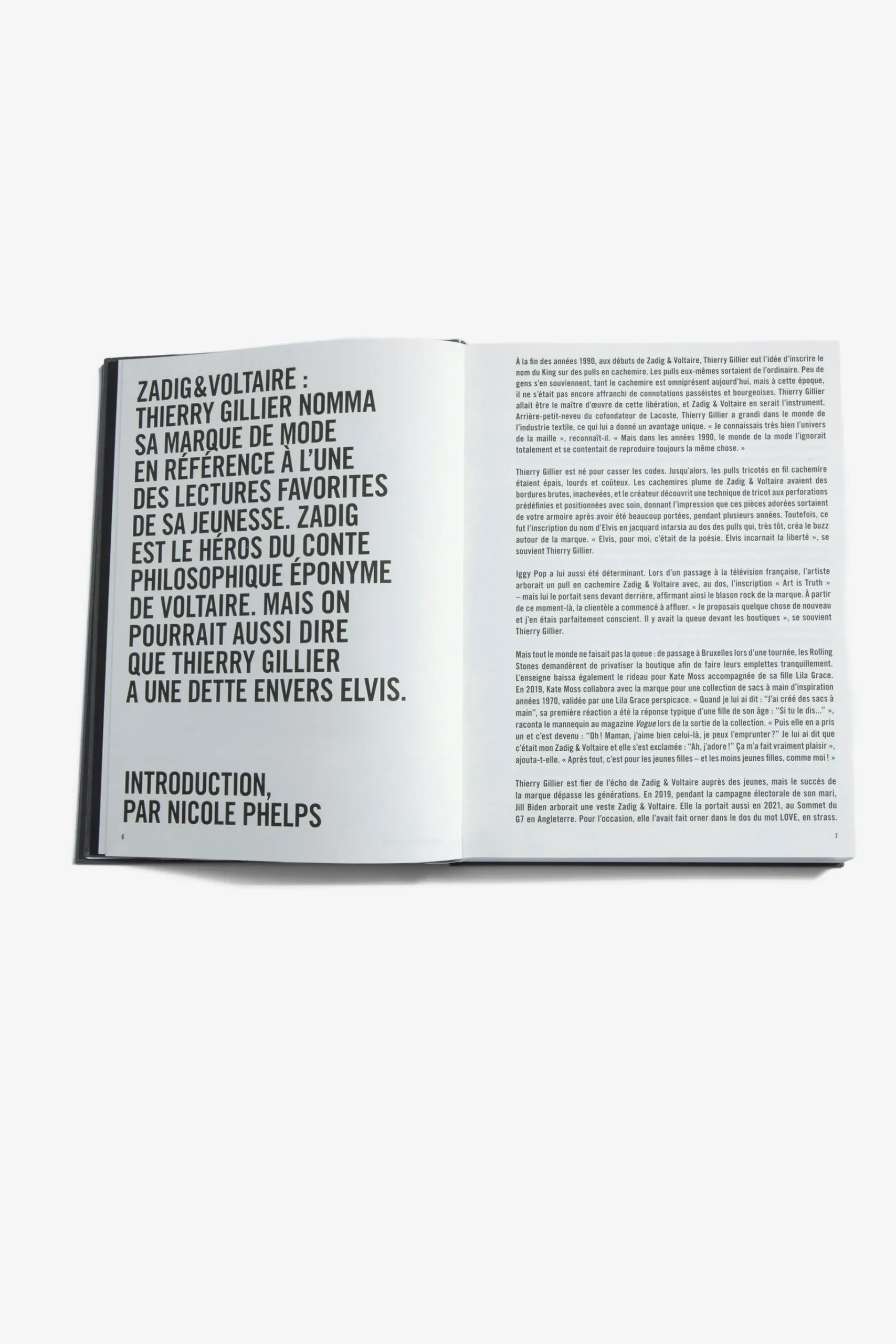 Vice-Voltaire^Zadig & Voltaire Livre "Zadig&Voltaire : Cree En 1997 A Paris" - Version Francaise