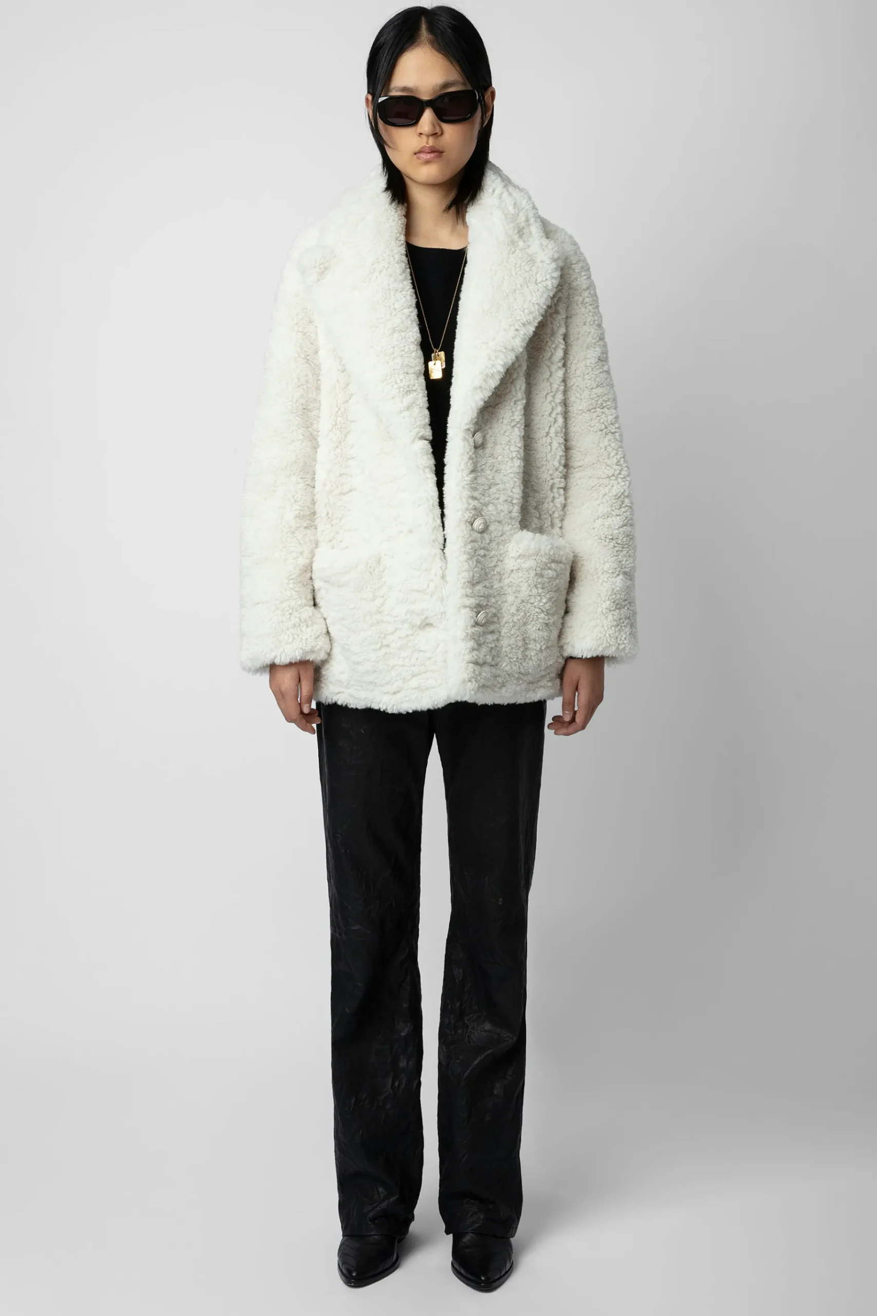 Manteaux Et Vestes^Zadig & Voltaire Manteau Doux Boucle Fleur