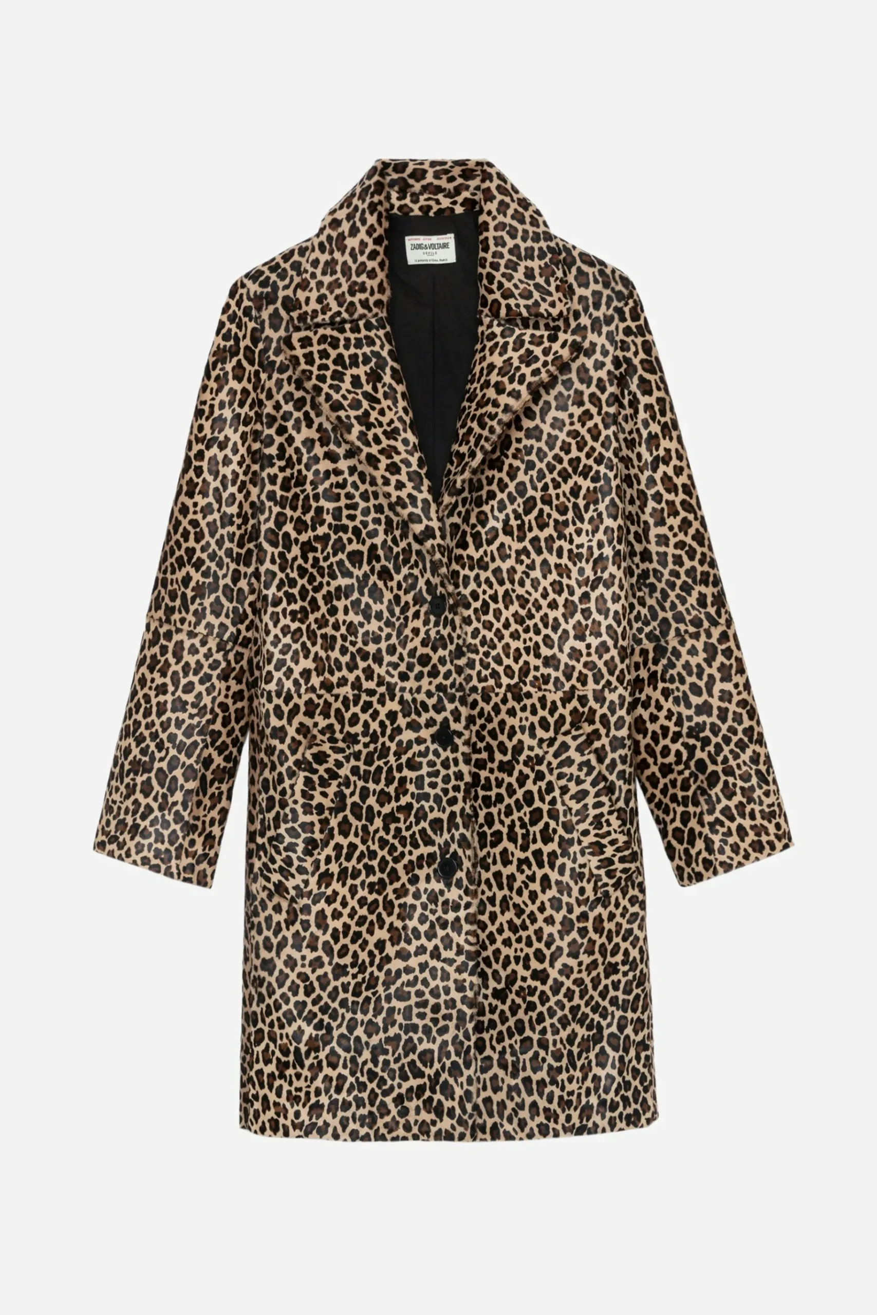 Manteaux Et Vestes^Zadig & Voltaire Manteau En Cuir A Imprime Leopard Monacoz