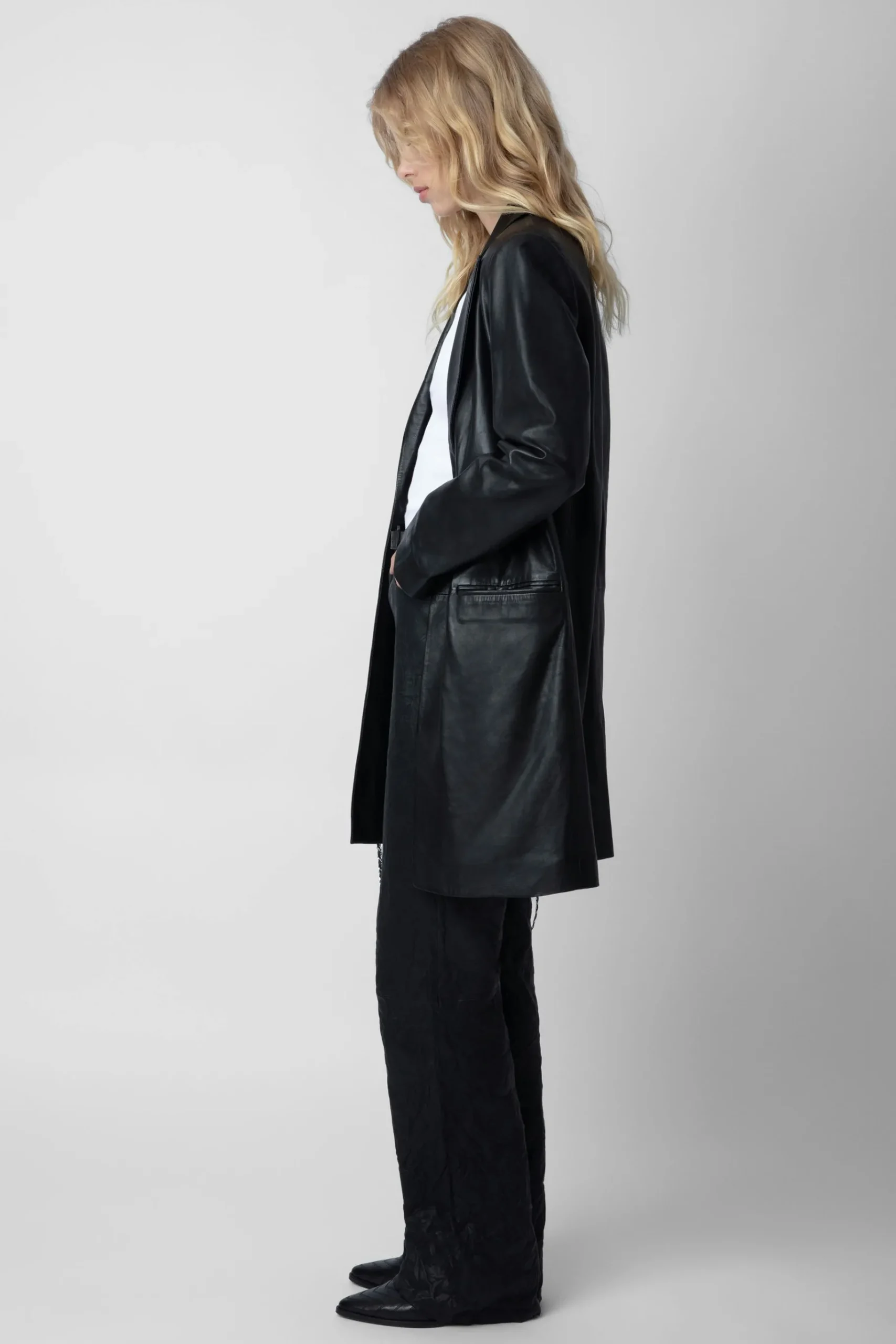 Manteaux Et Vestes^Zadig & Voltaire Manteau En Cuir Monarque