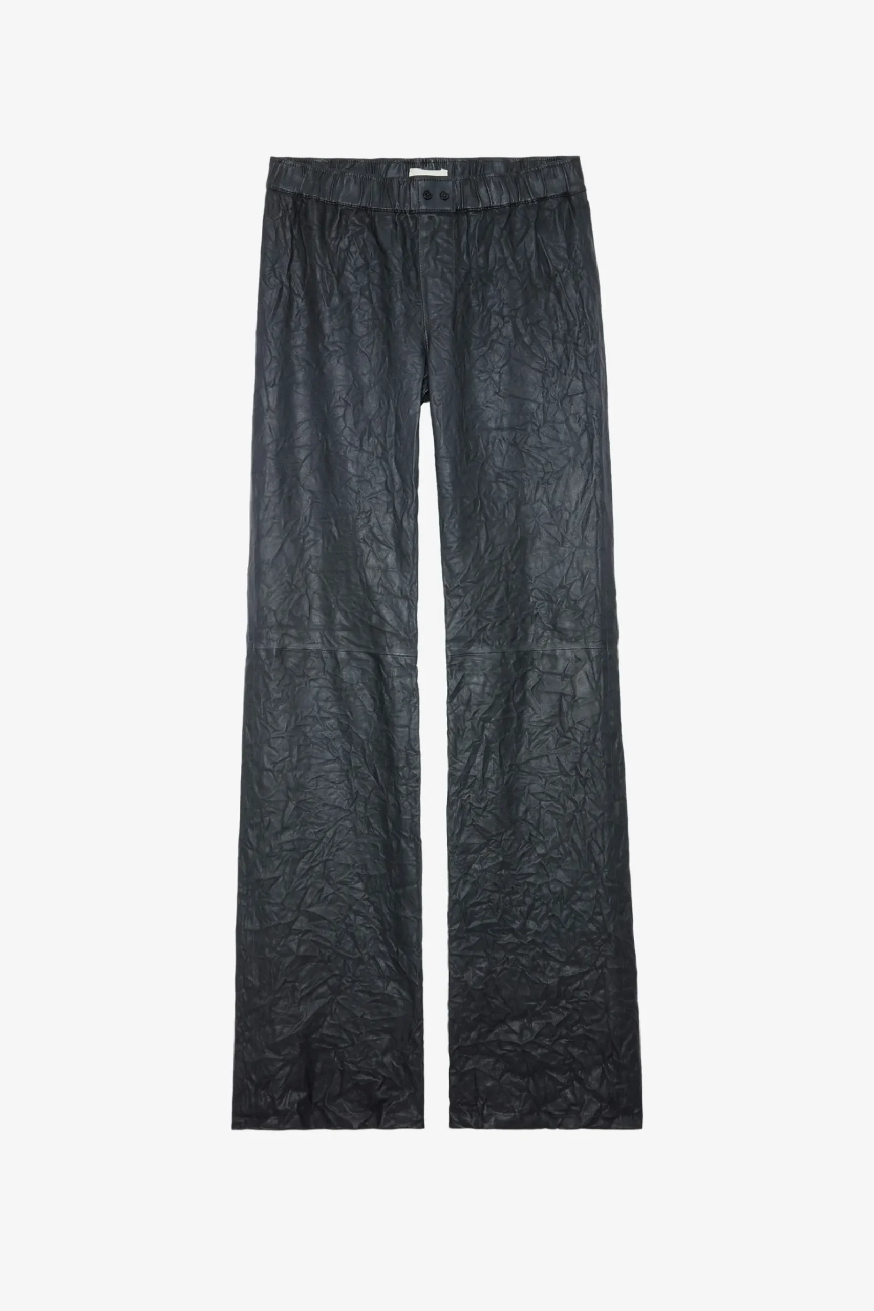 Pantalons Et Shorts^Zadig & Voltaire Pantalon En Cuir Froisse Pauline