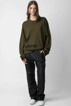 Pantalons Et Shorts^Zadig & Voltaire Pantalon En Cuir Froisse Pacha