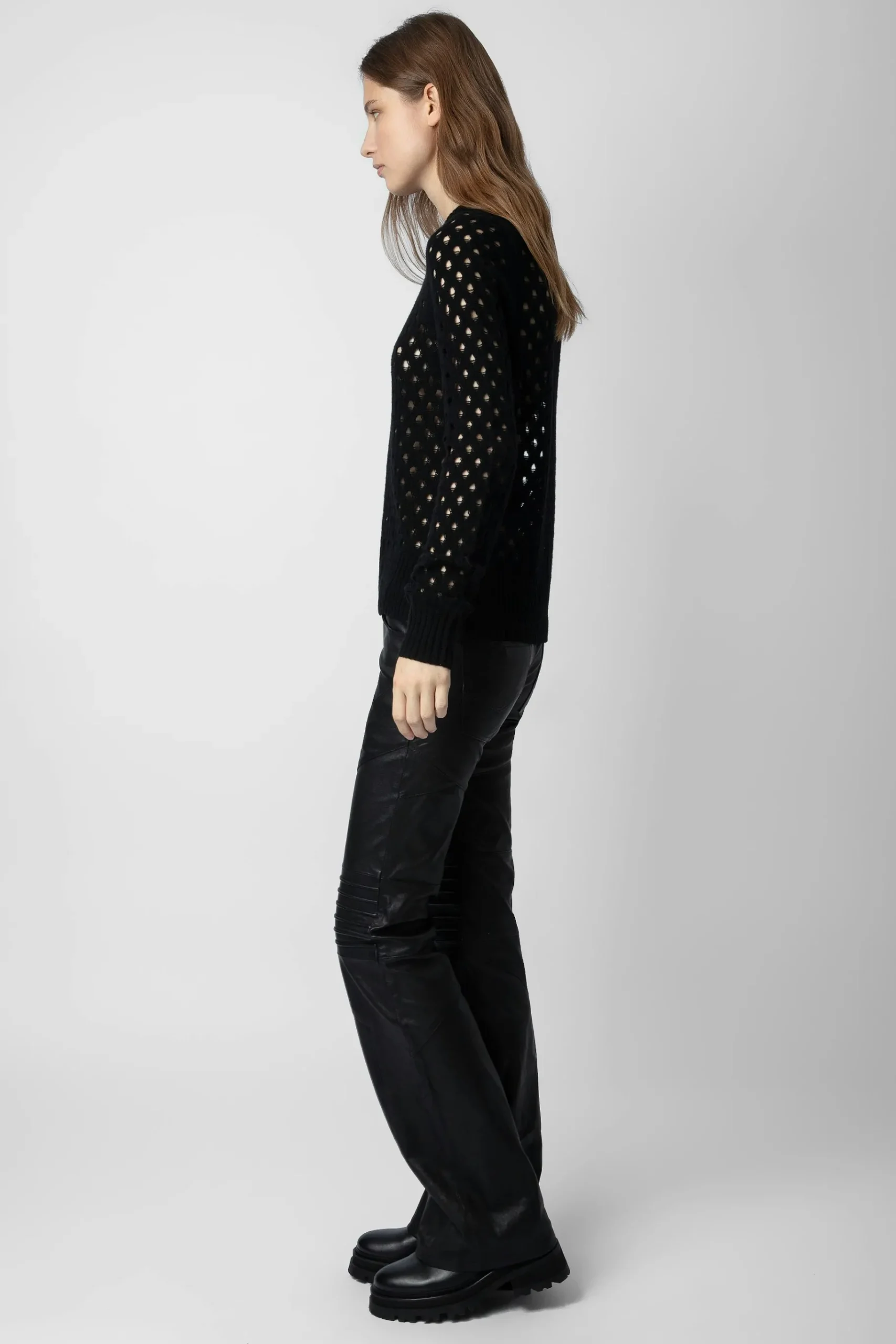 Pantalons Et Shorts^Zadig & Voltaire Pantalon En Cuir Paulin