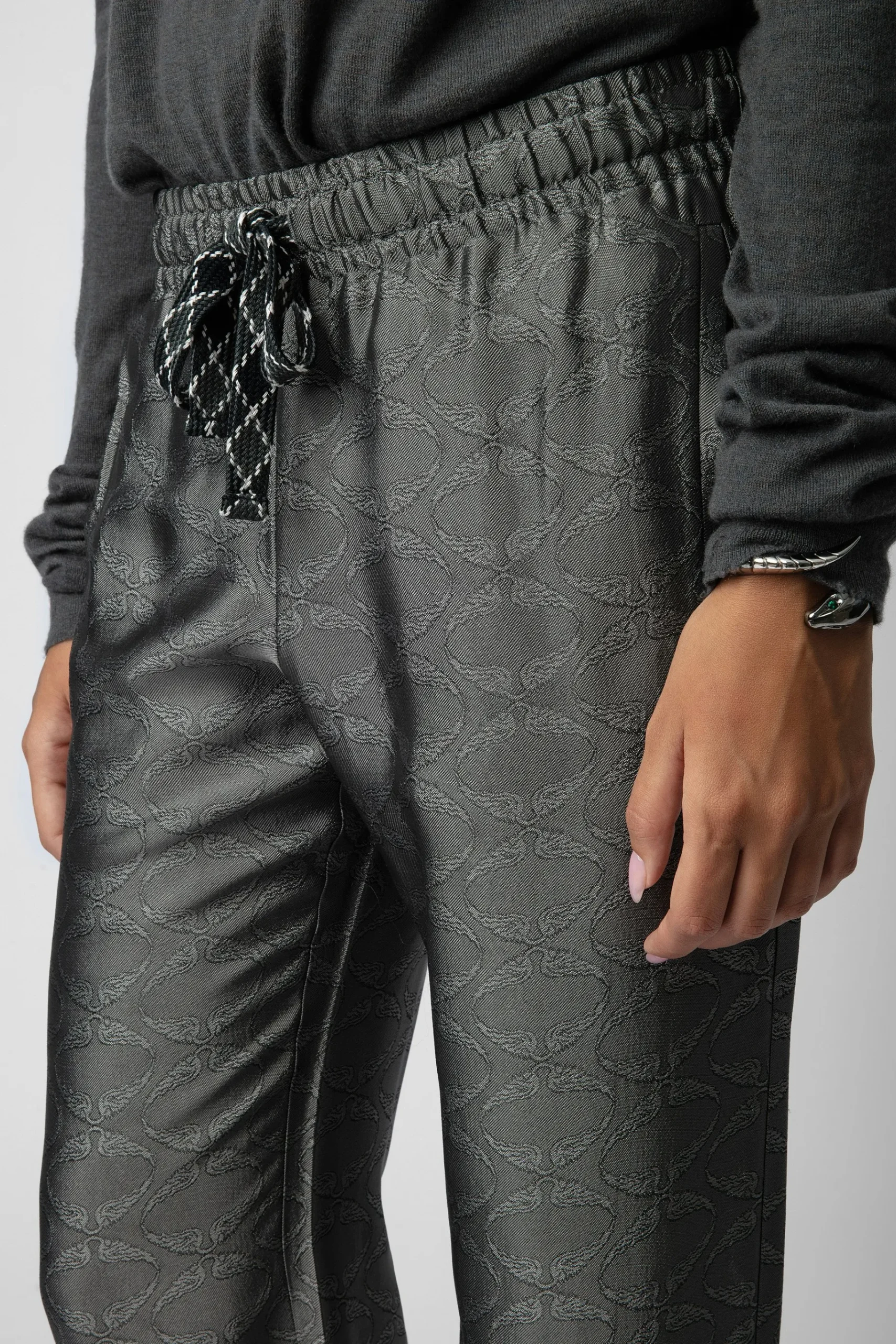 Costumes^Zadig & Voltaire Pantalon En Jacquard A Pompons