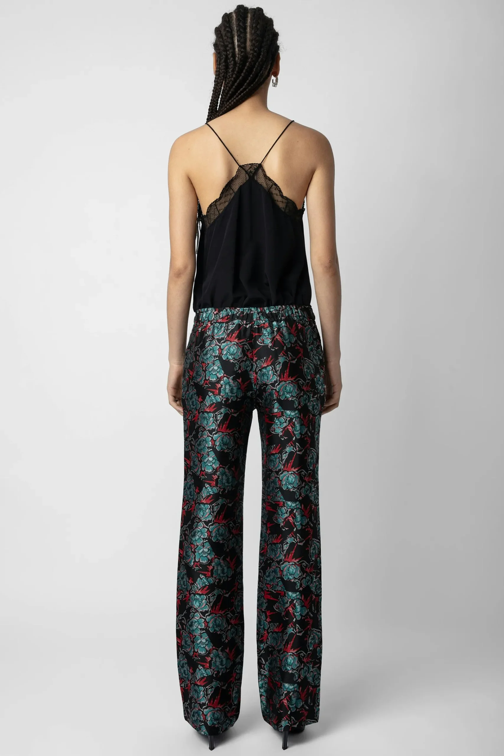 Costumes^Zadig & Voltaire Pantalon Pomy Thunder Jacquard