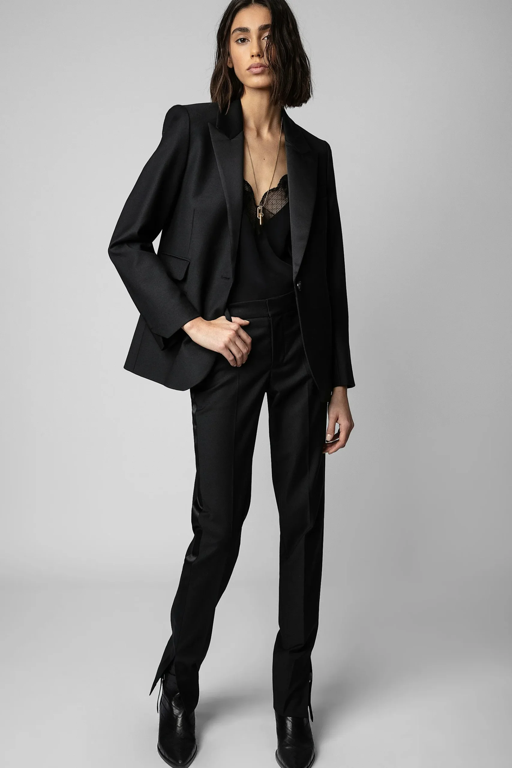 Costumes^Zadig & Voltaire Pantalon Prune