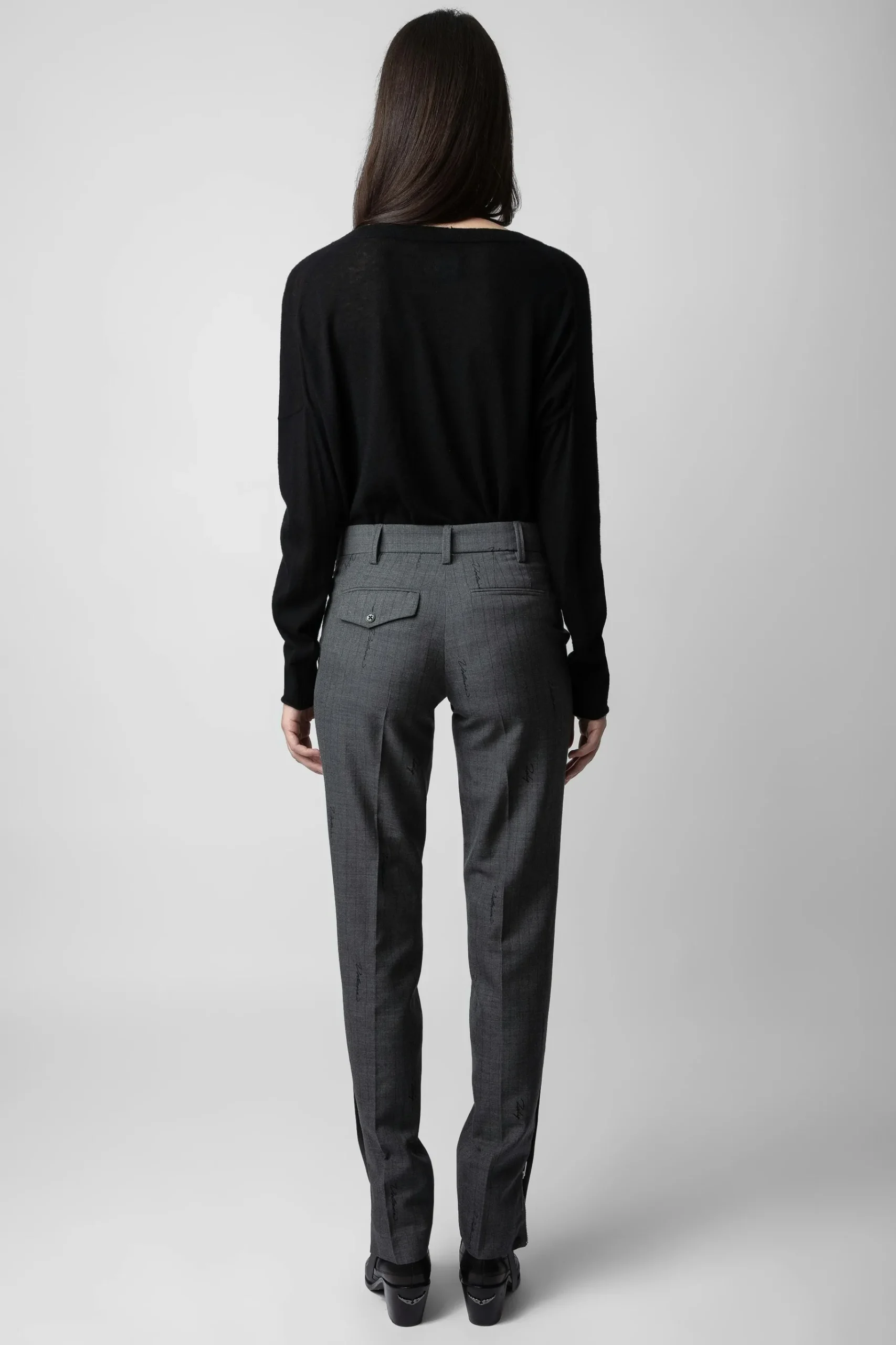 Costumes^Zadig & Voltaire Pantalon Prune