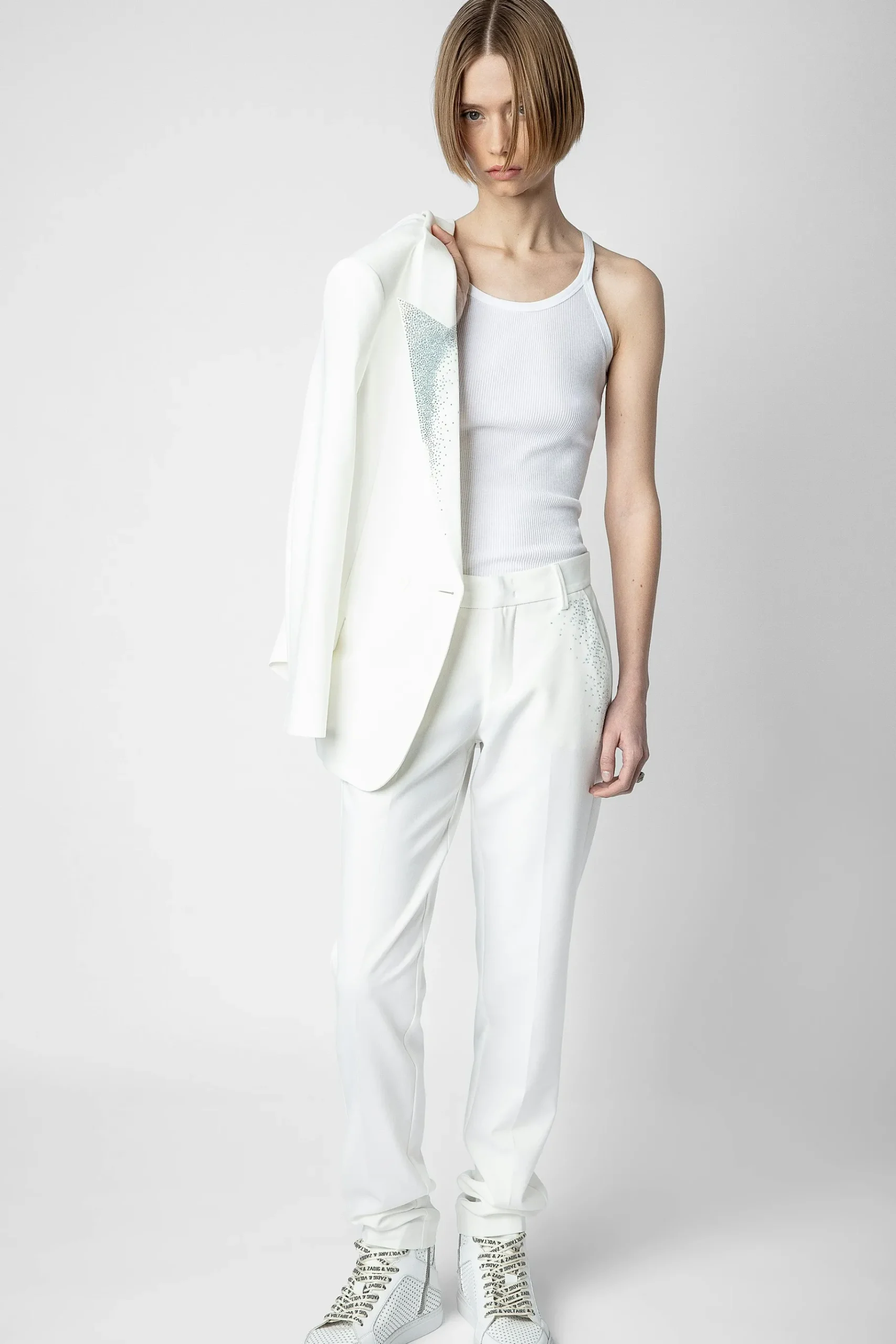 Costumes^Zadig & Voltaire Pantalon Prune