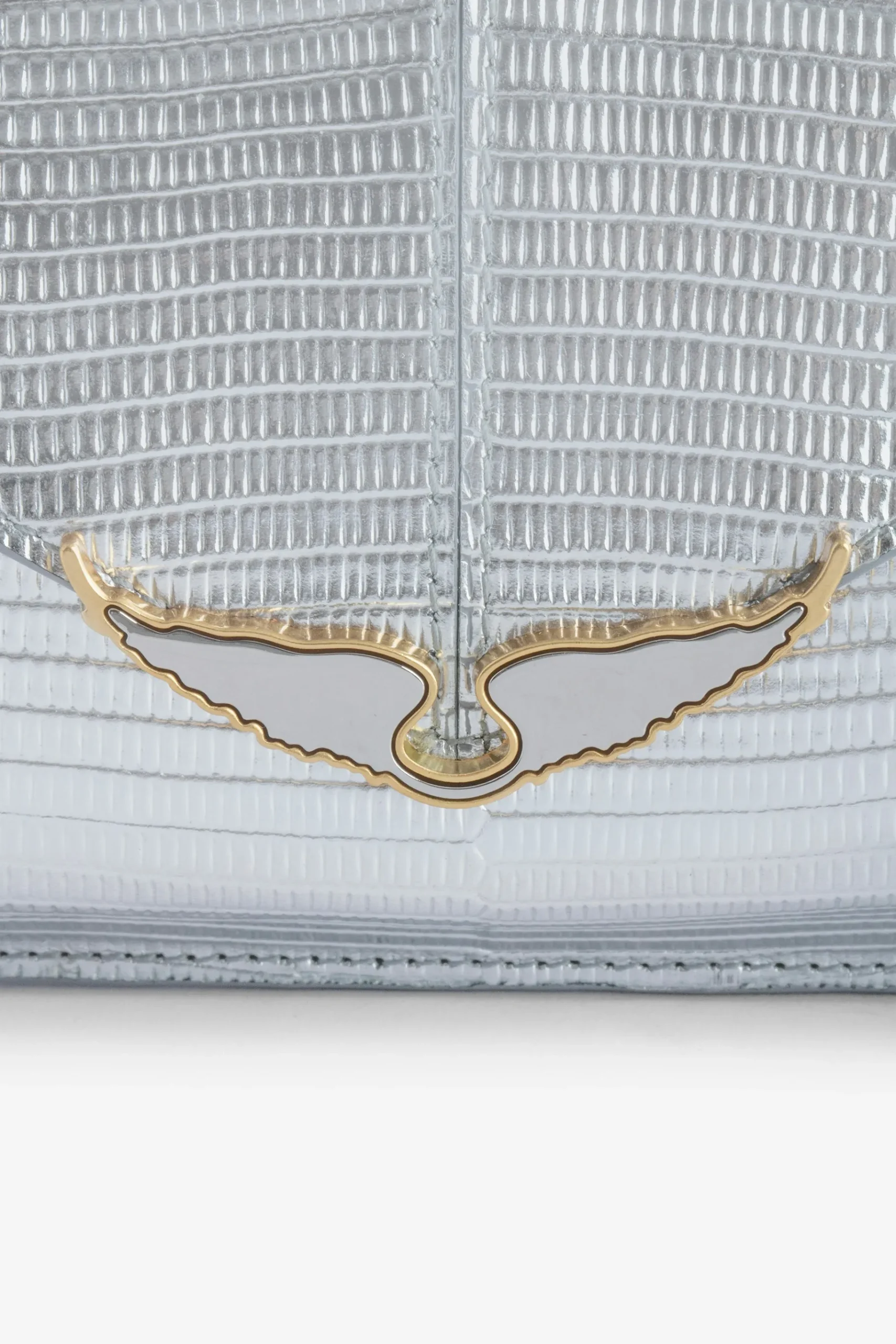 Sacs A Bandoulière^Zadig & Voltaire Pochette Metallisee Gaufree Borderline