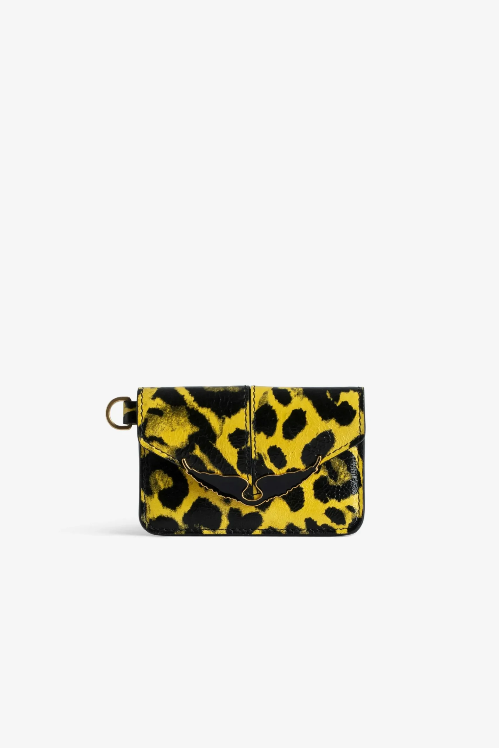 Portefeuilles Et Porte-Monnaie^Zadig & Voltaire Porte-Carte Leopard Borderline Pass