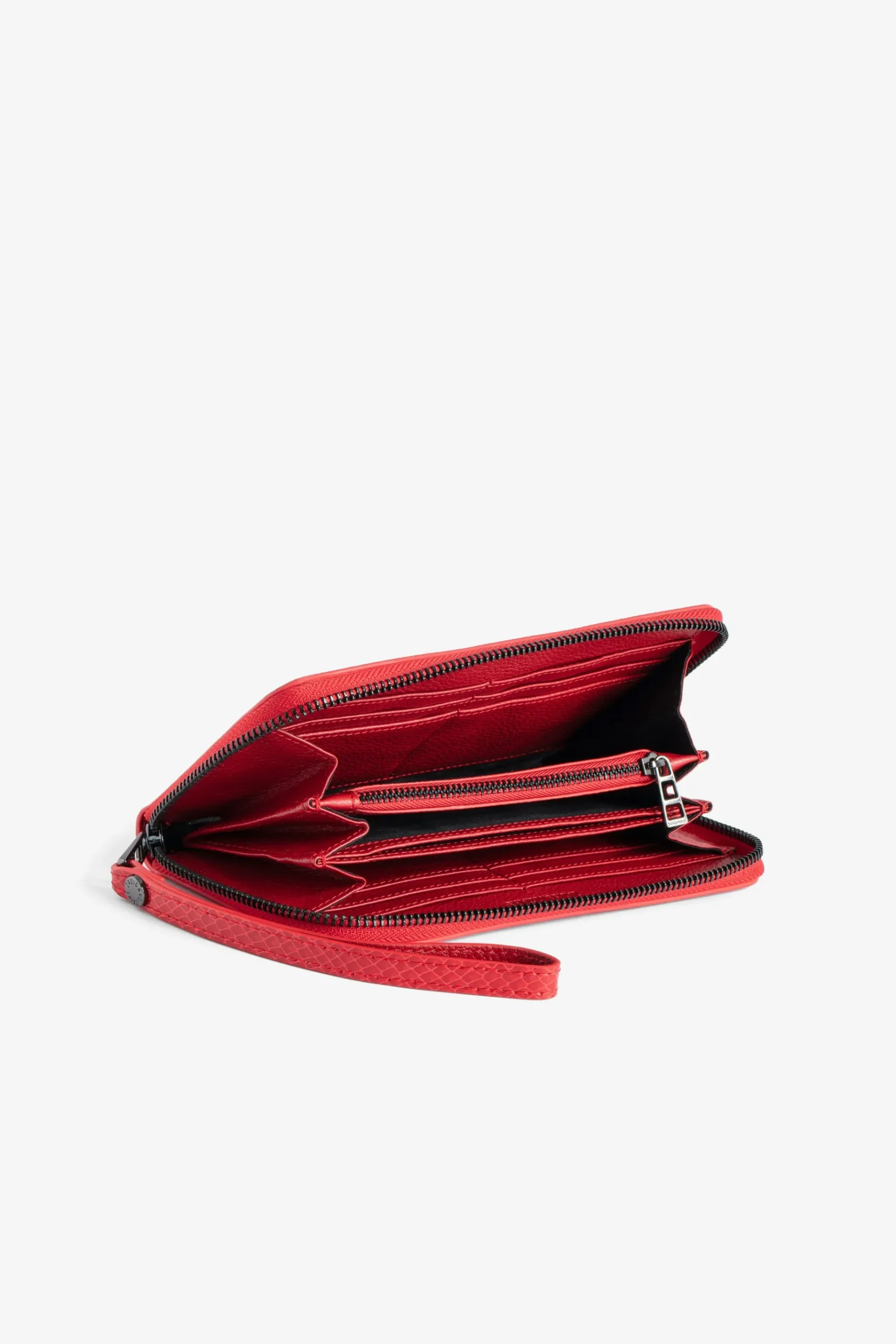 Portefeuilles Et Porte-Monnaie^Zadig & Voltaire Portefeuille Compagnon Glossy Wild Embosse