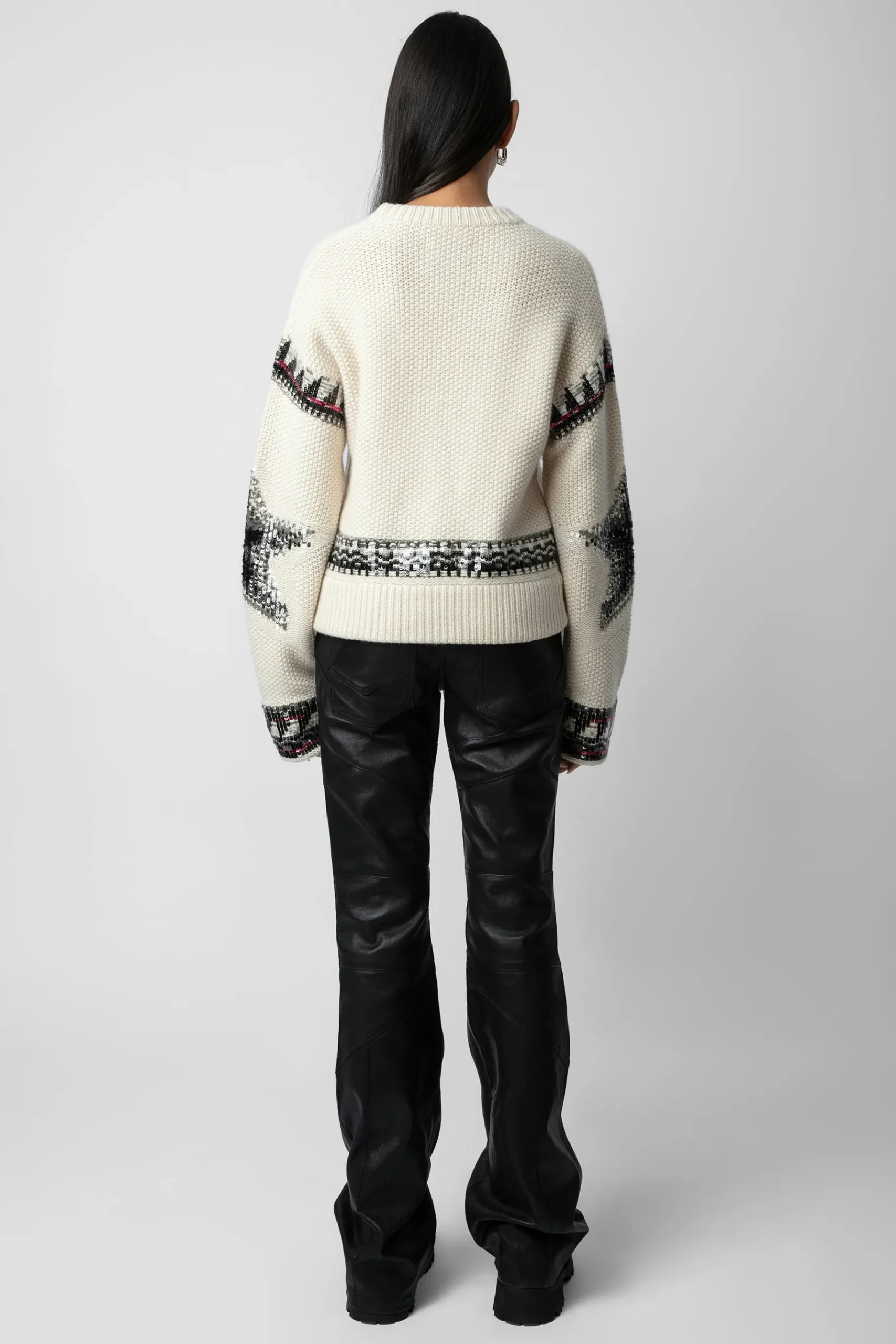 Pulls Et Gilets^Zadig & Voltaire Pull En Cachemire A Paillettes Kanson